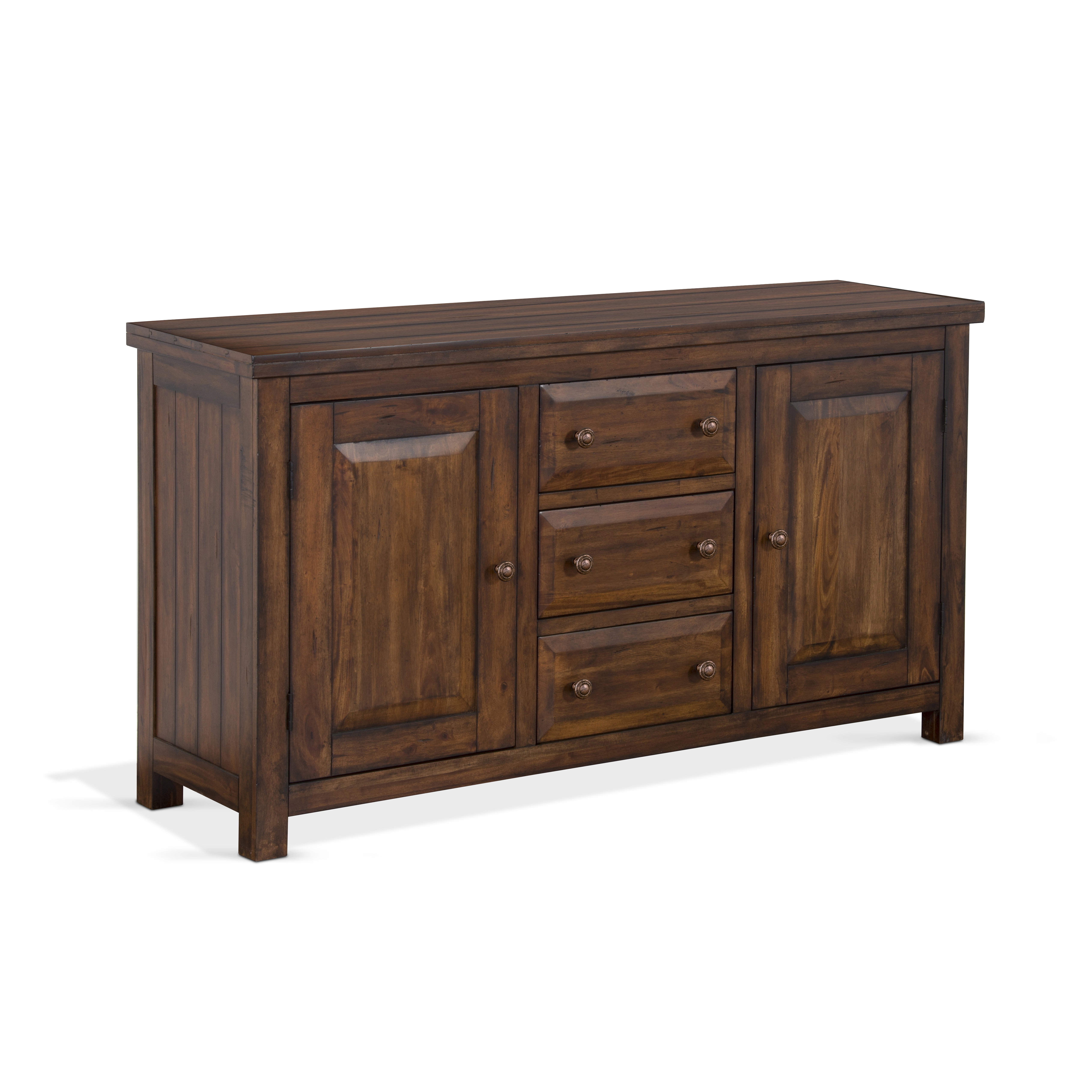 Purity Craft Tuscany Vintage Mocha 66 Inch Buffet