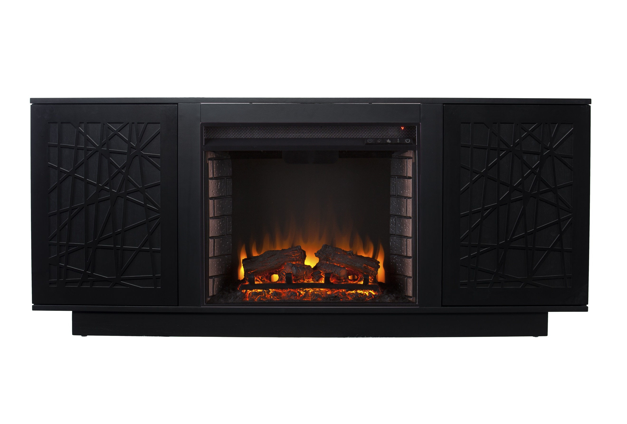 Southern Enterprises Delgrave Electric Media Fireplace - Thumbnail 4