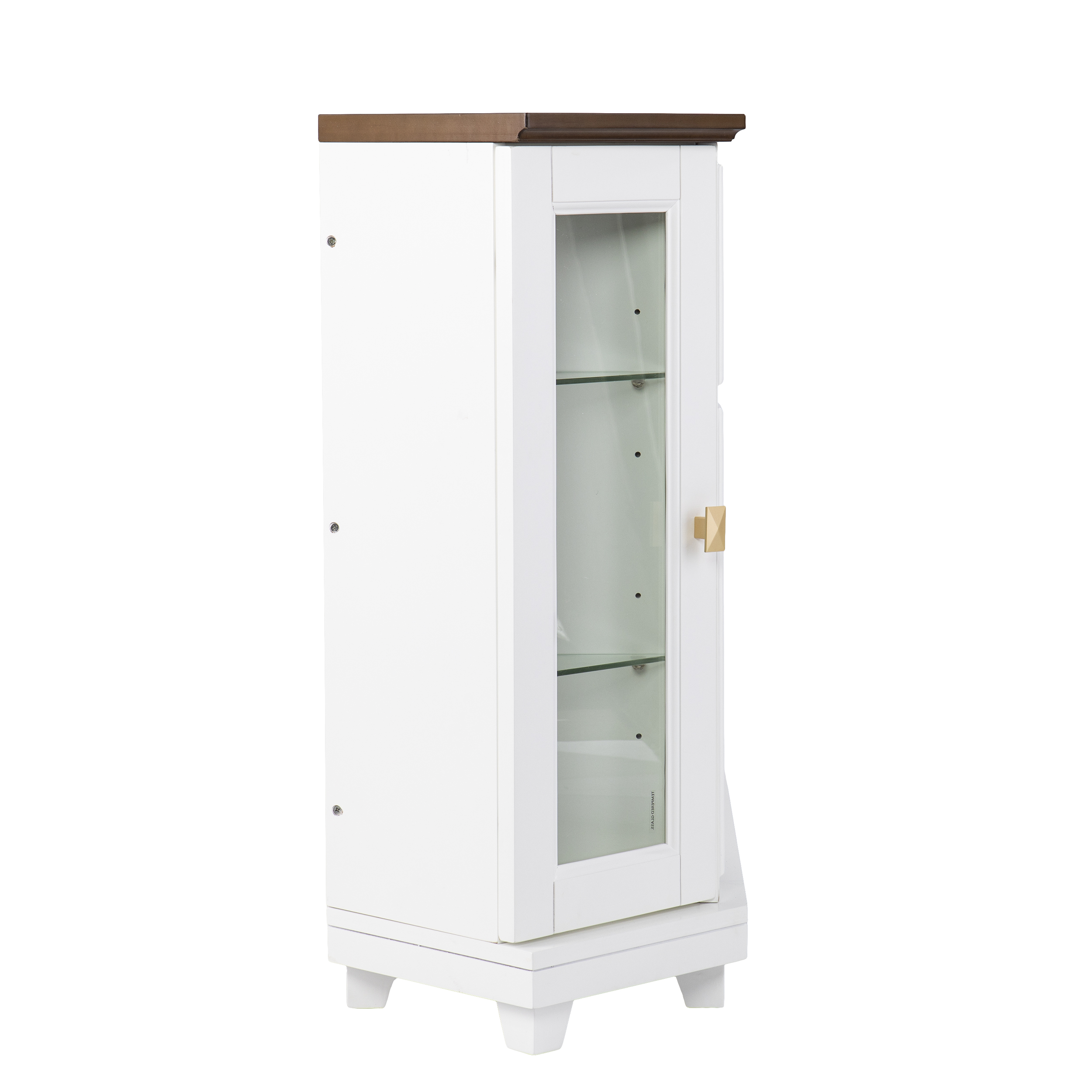 Southern Enterprises Dilvon Electric Media Fireplace TV Stand - Thumbnail 2