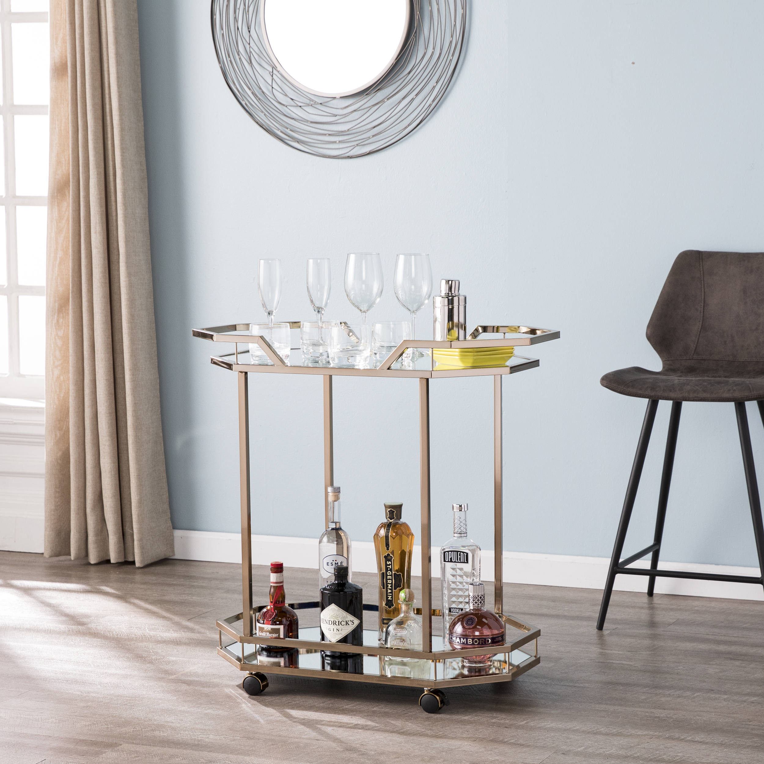 Arilight Art Deco Bar Cart - Thumbnail 2