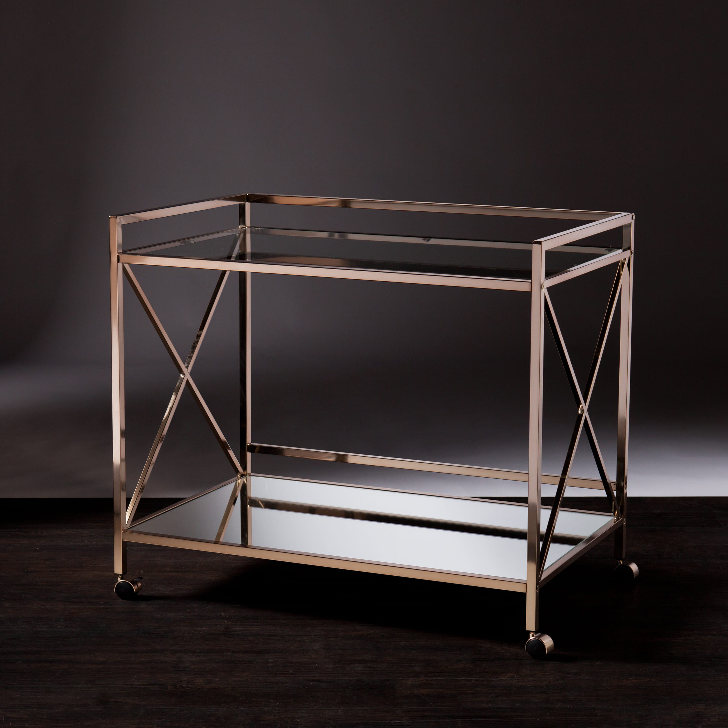 Southern Enterprises Maxton Bar Cart - Thumbnail 2