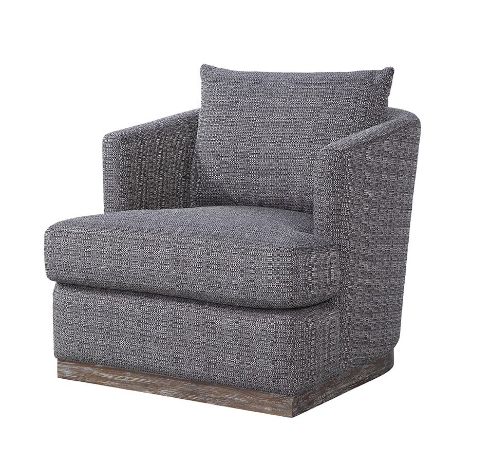 Spectra Home Mulholland Jackie O Granite Swivel Chair