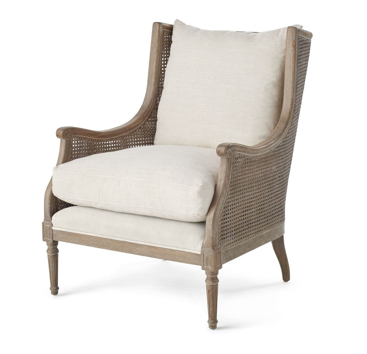 Spectra Home Walker Borneo Light Brown Natural Chair