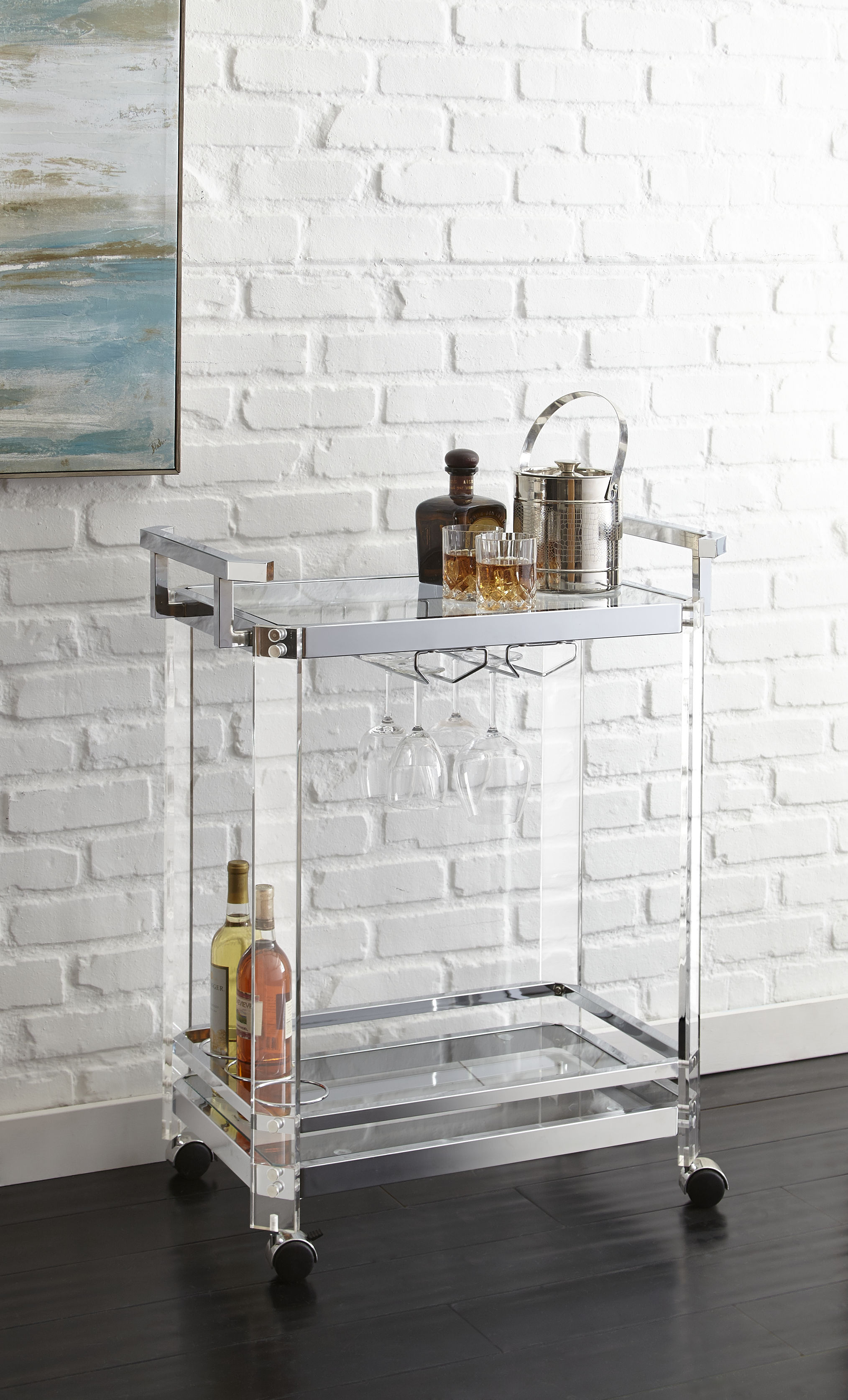 Steve Silver Aerin Server Cart