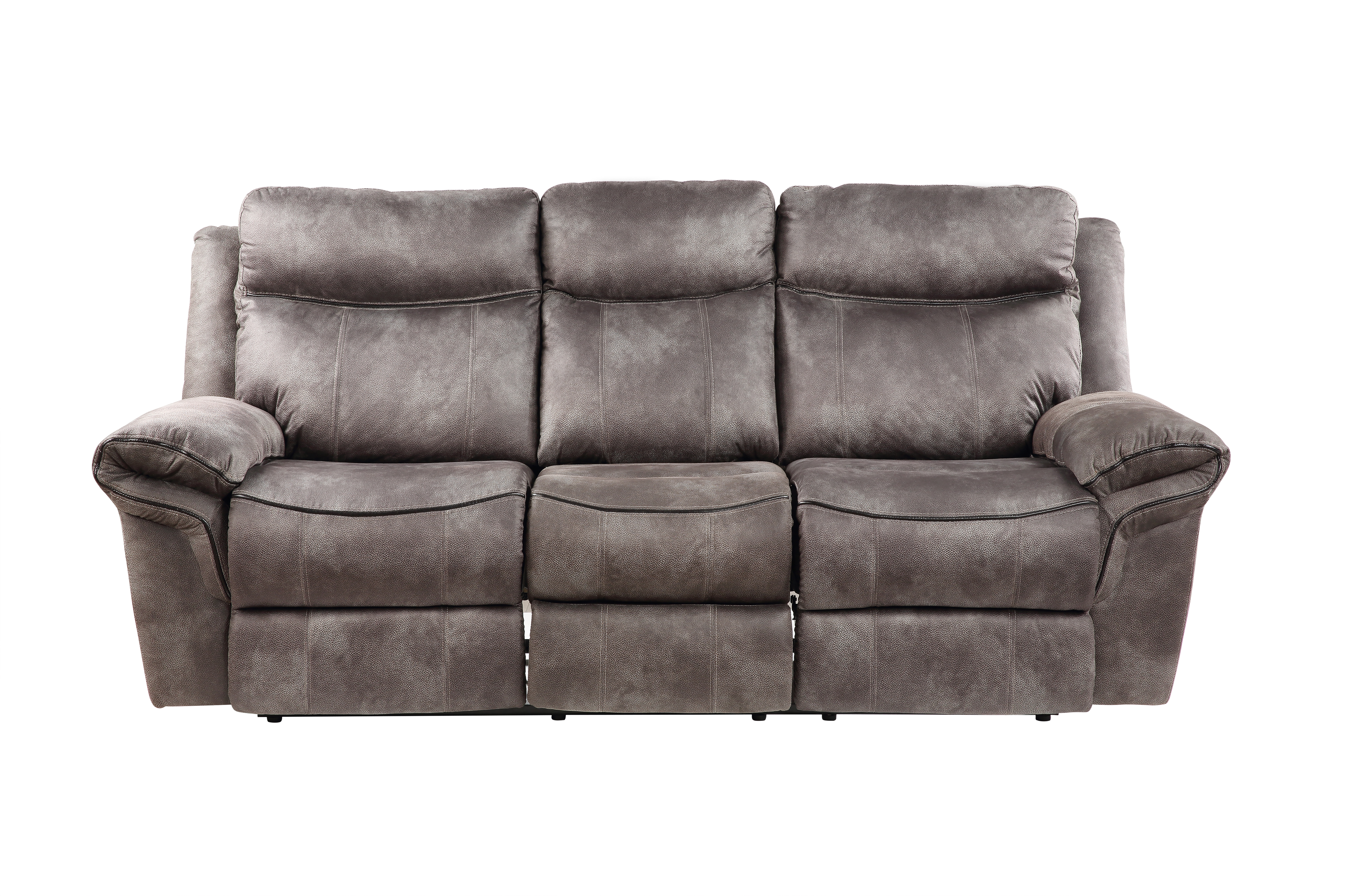 Nashville Recliner Sofa Grey w/