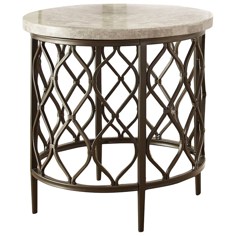 Steve Silver Roland Natural Yellow End Table
