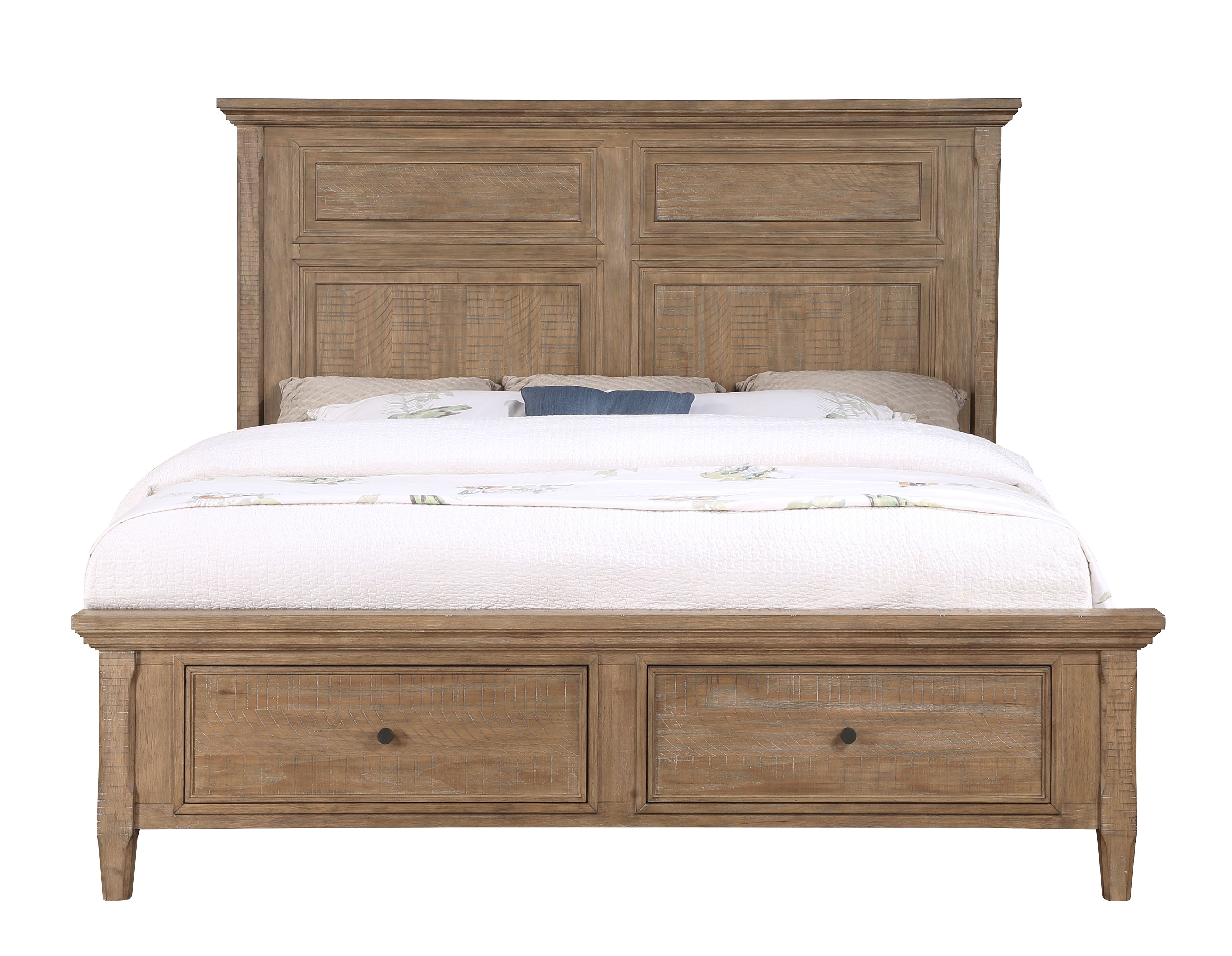 Steve Silver Riverdale Driftwood Queen Storage Bed