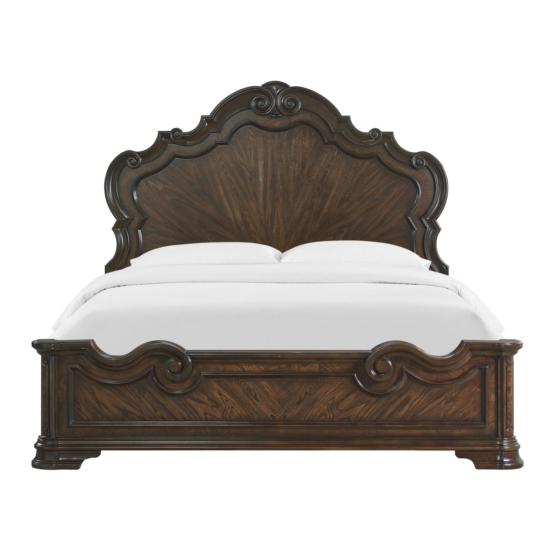 Steve Silver Royale Brown Cherry King Bed