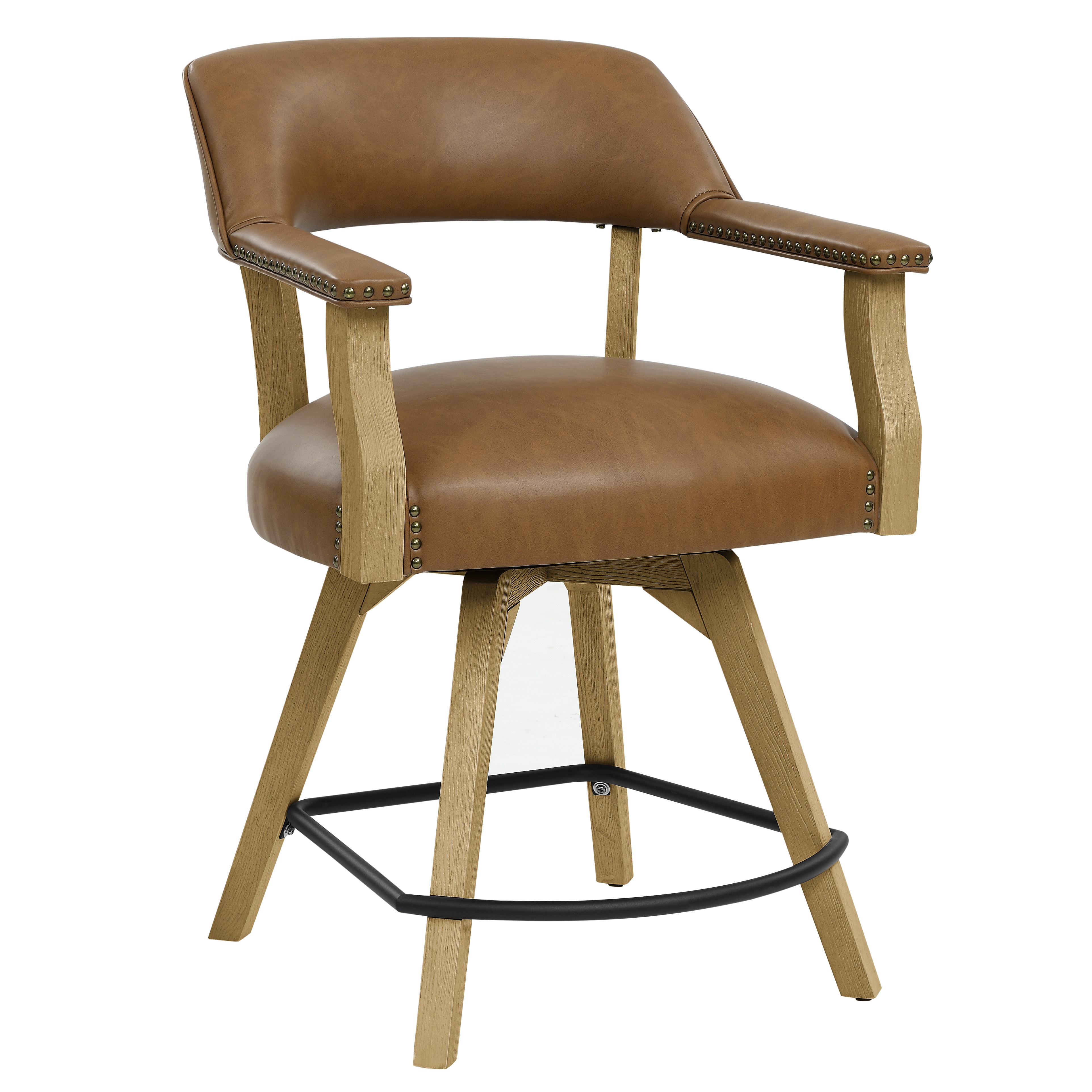 Steve Silver Rylie Camel Arm Counter Chair