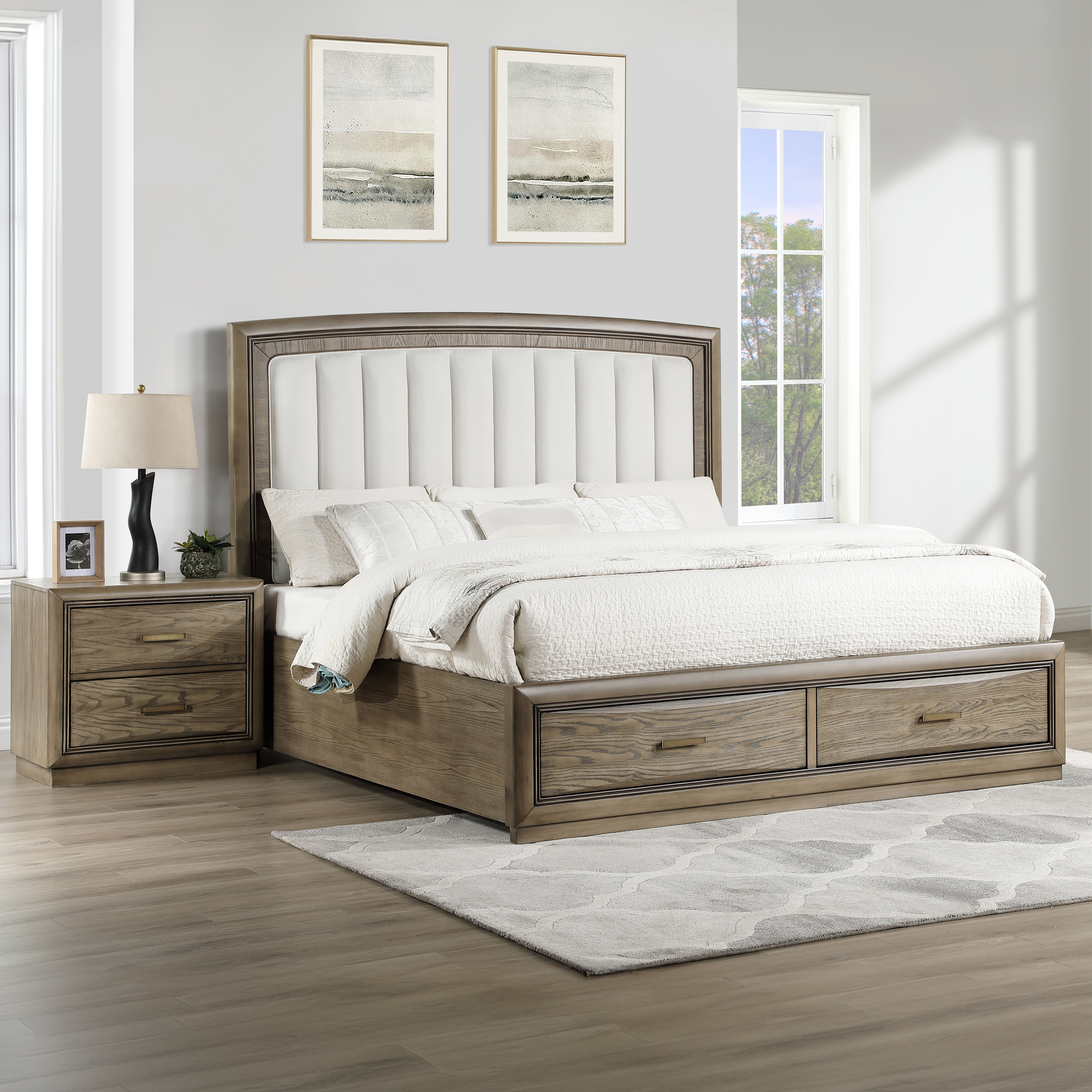 Steve Silver Sonoma Gray 2pc King Bedroom Set SSF-SON900-BR-S1 Steve Silver Sonoma Gray 2pc King Bedroom Set SSF-SON900-BR-S1