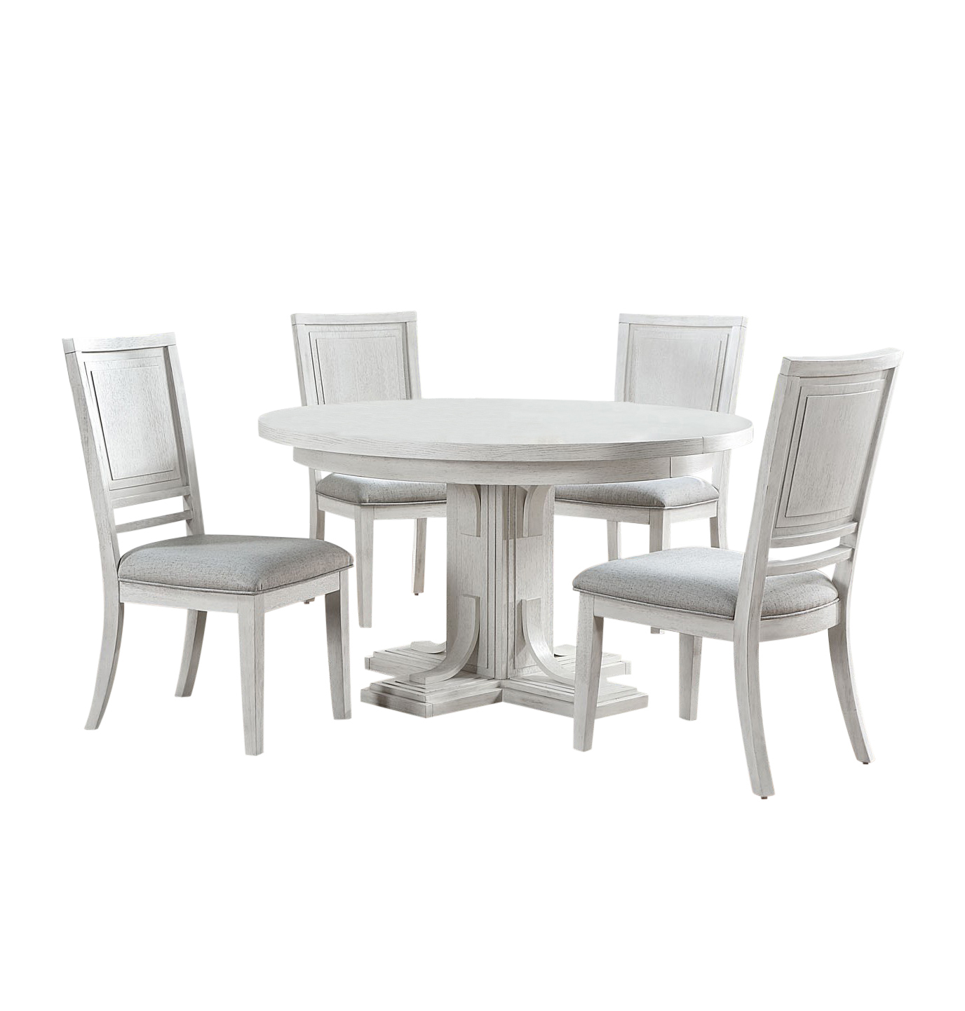 Sunset Trading Dover Dove White 5pc Dining Room Set