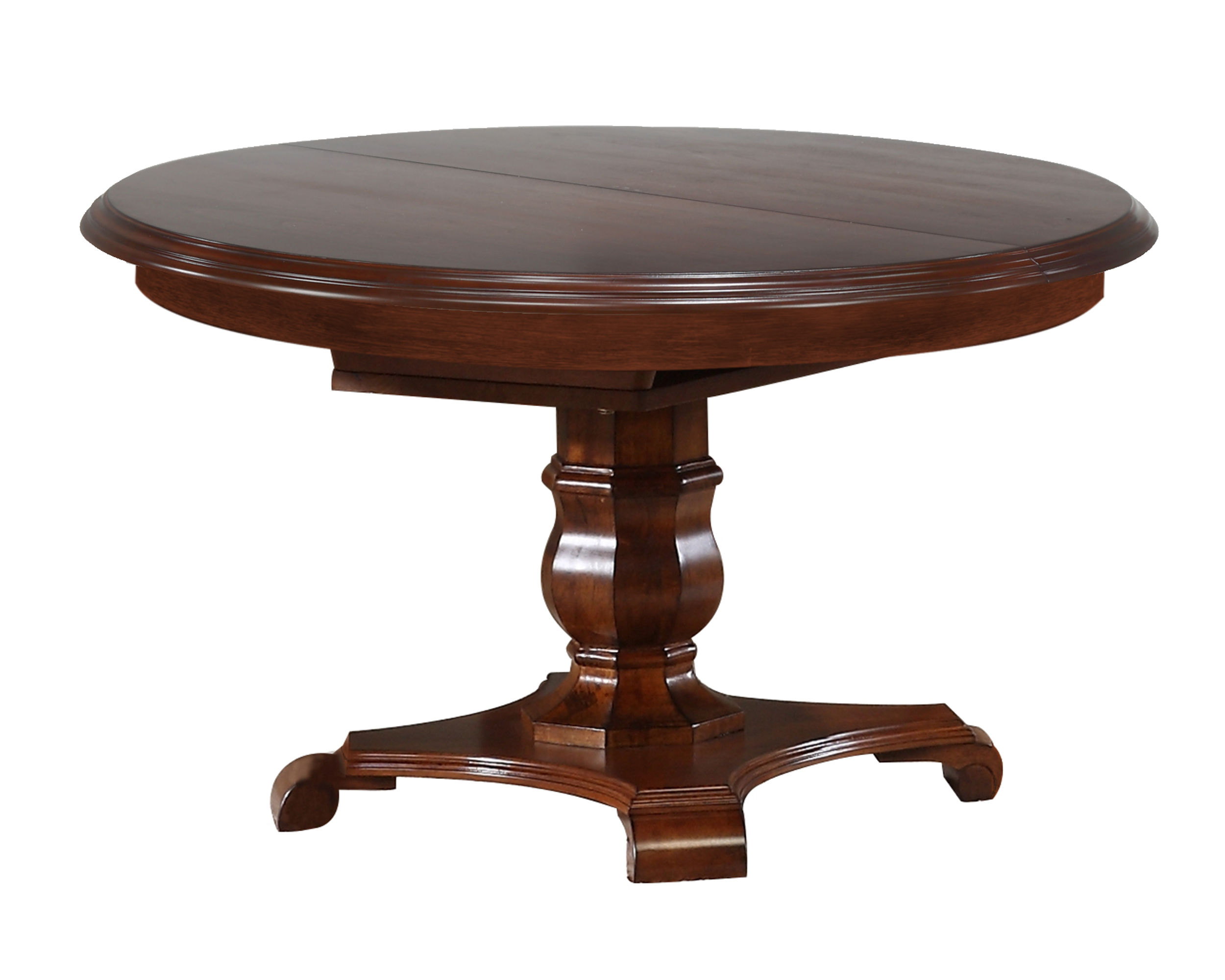 Sunset Trading Andrews Chestnut Oval Butterfly Leaf Dining Table