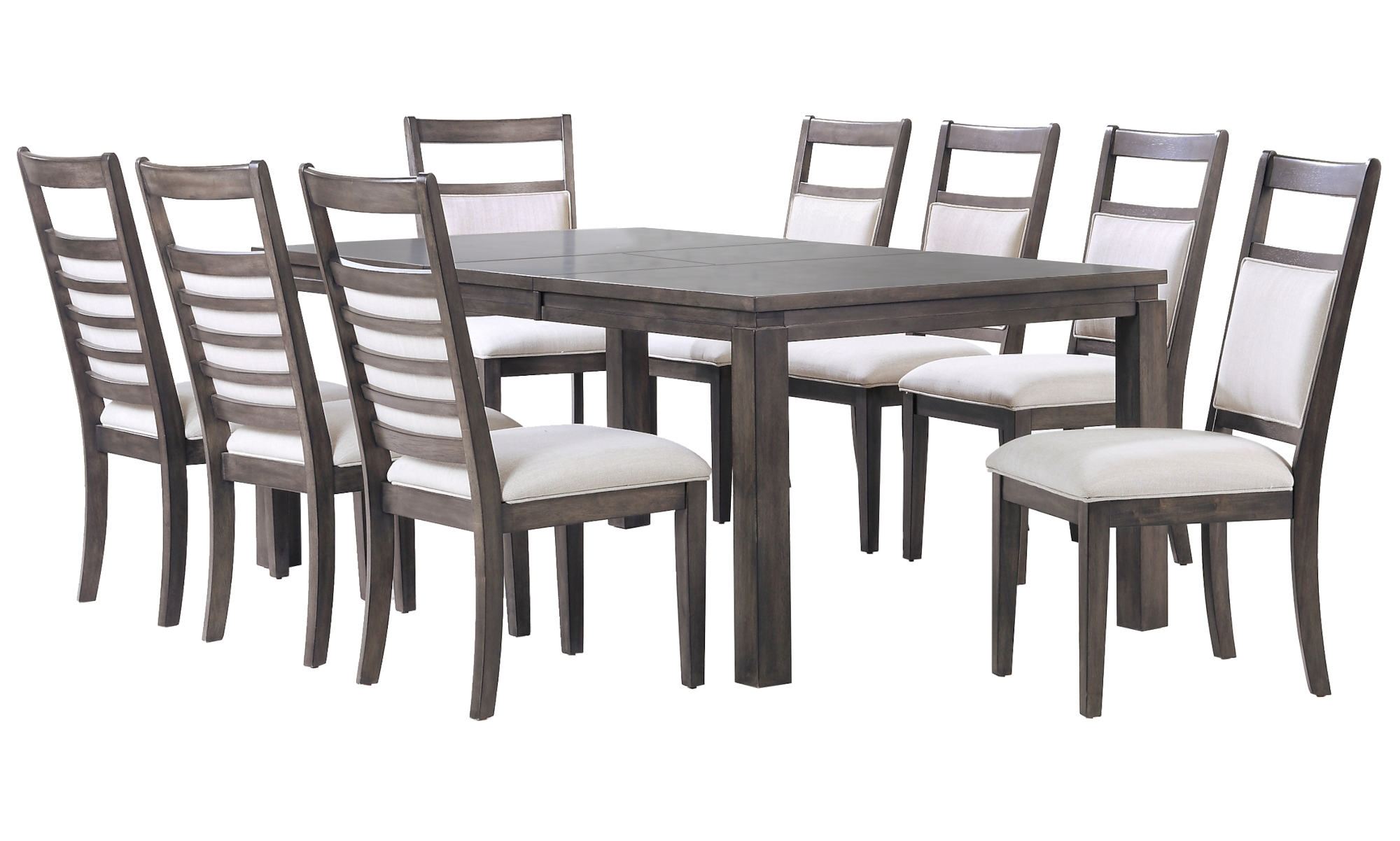 Sunset Trading Shades of Weathered Gray 9pc Dining Set