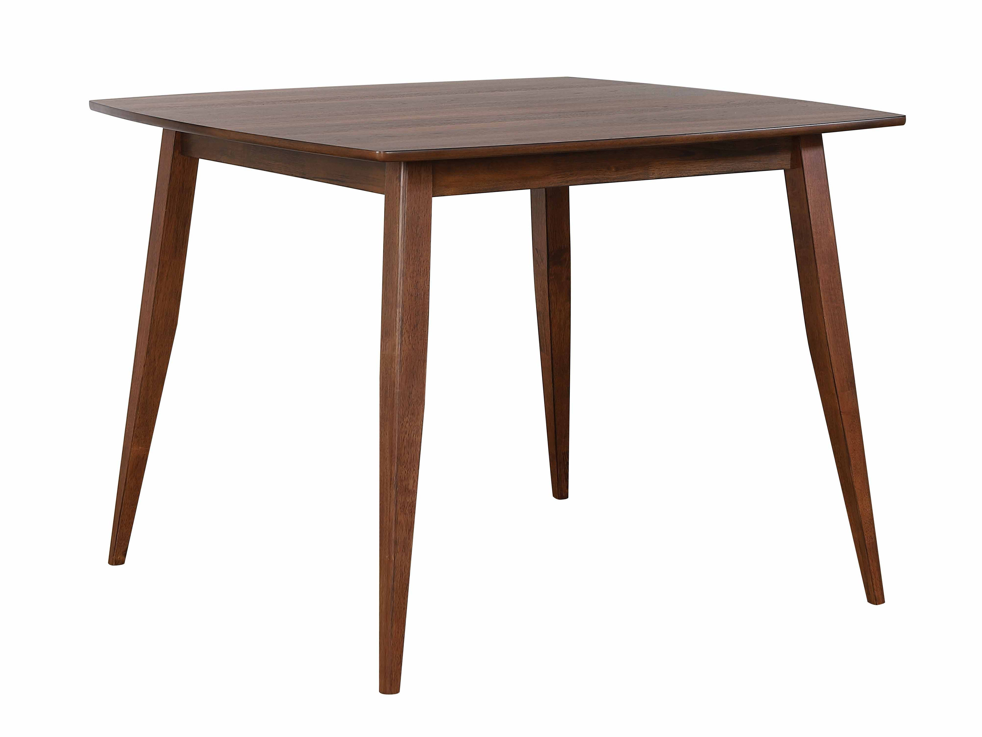 Sunset Trading Mid Century Danish Walnut Counter Height Pub Table SST-DLU-MC4848 Sunset Trading Mid Century Danish Walnut Counter Height Pub Table SST-DLU-MC4848