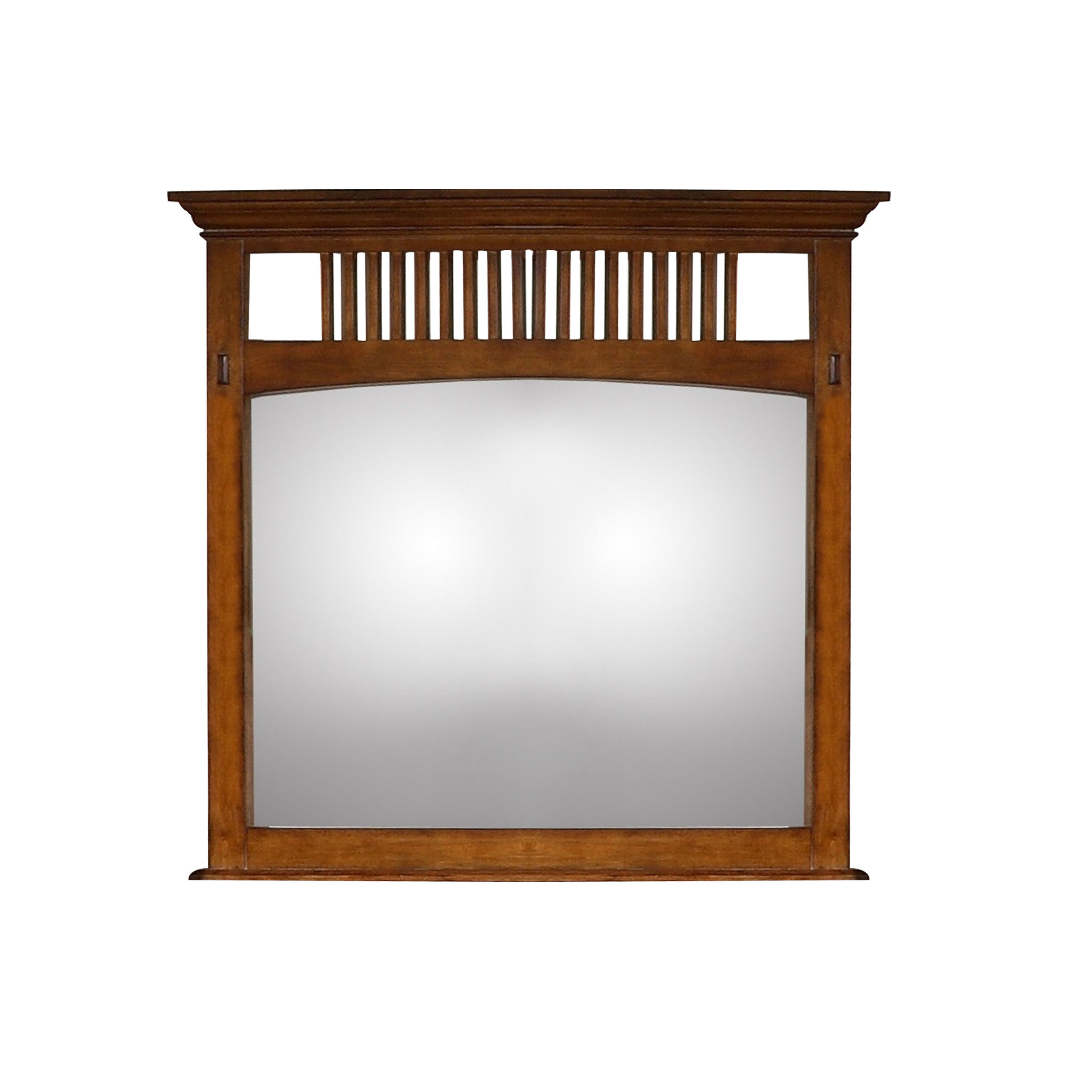 Sunset Trading Tremont Distressed Warm Chestnut Brown Mirror