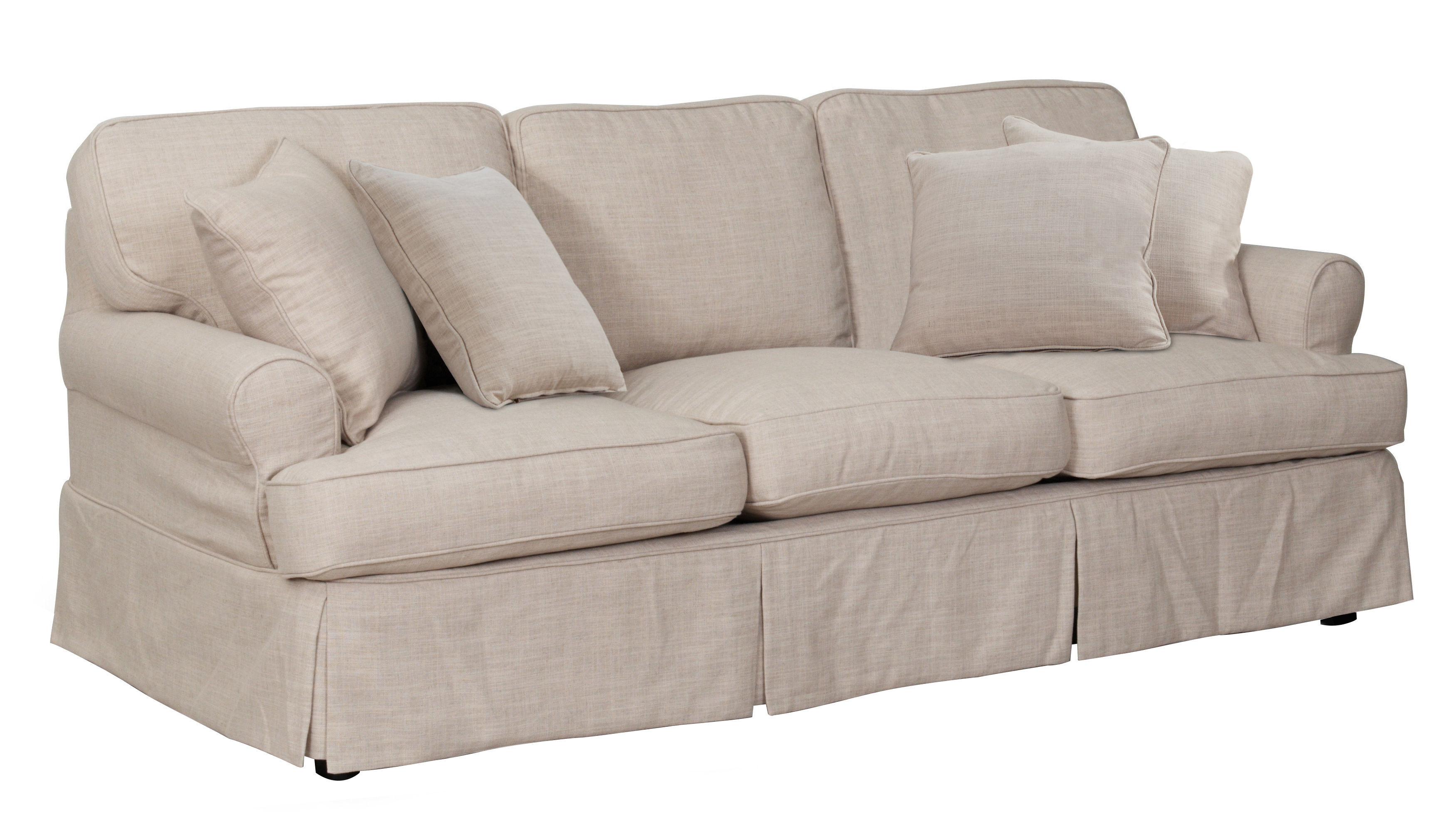 Sunset Trading Horizon Linen T Cushion Sofa Slipcover Only