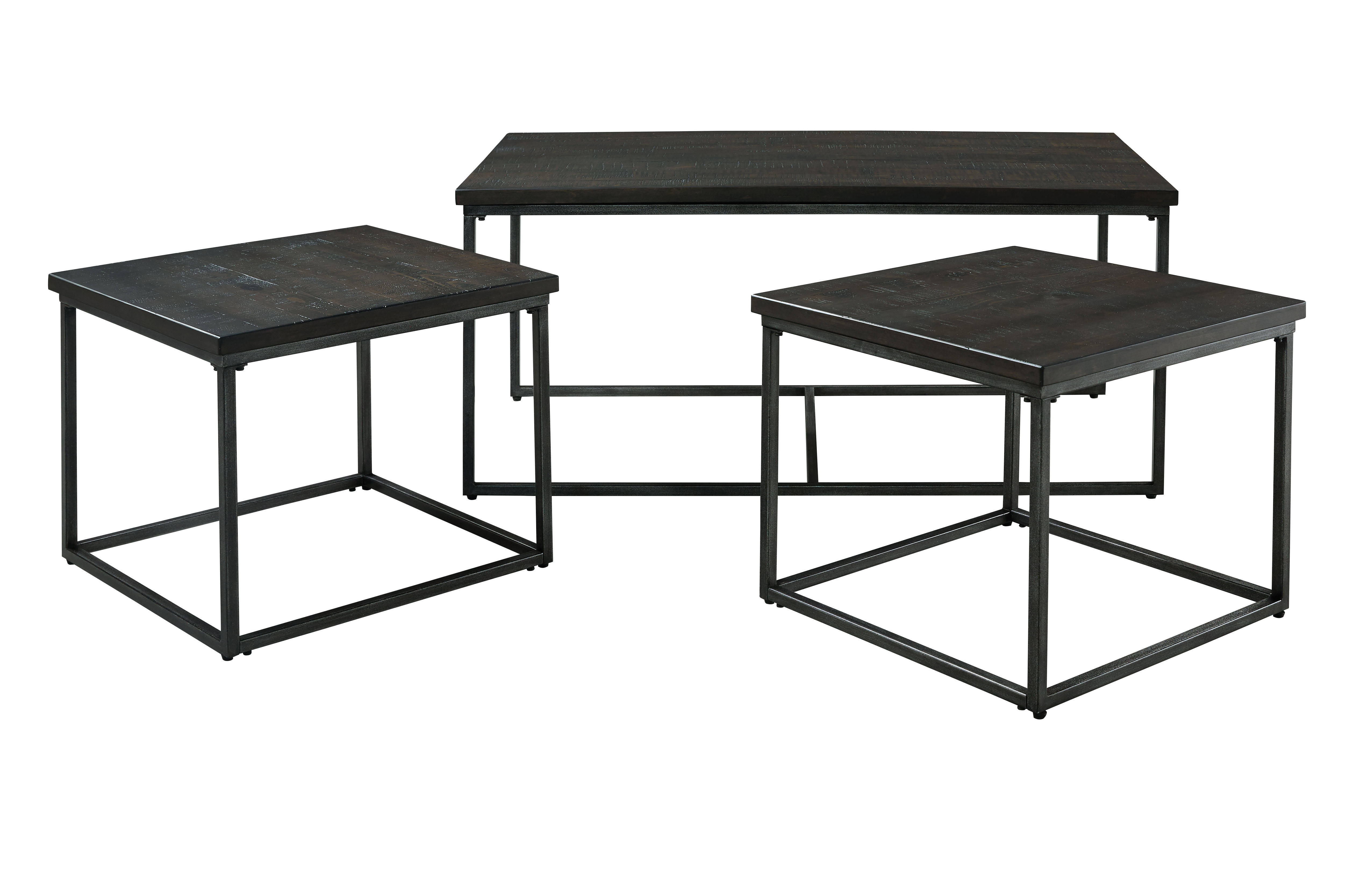 Standard Furniture Montvale Distressed 3 In 1 Coffee Table Set