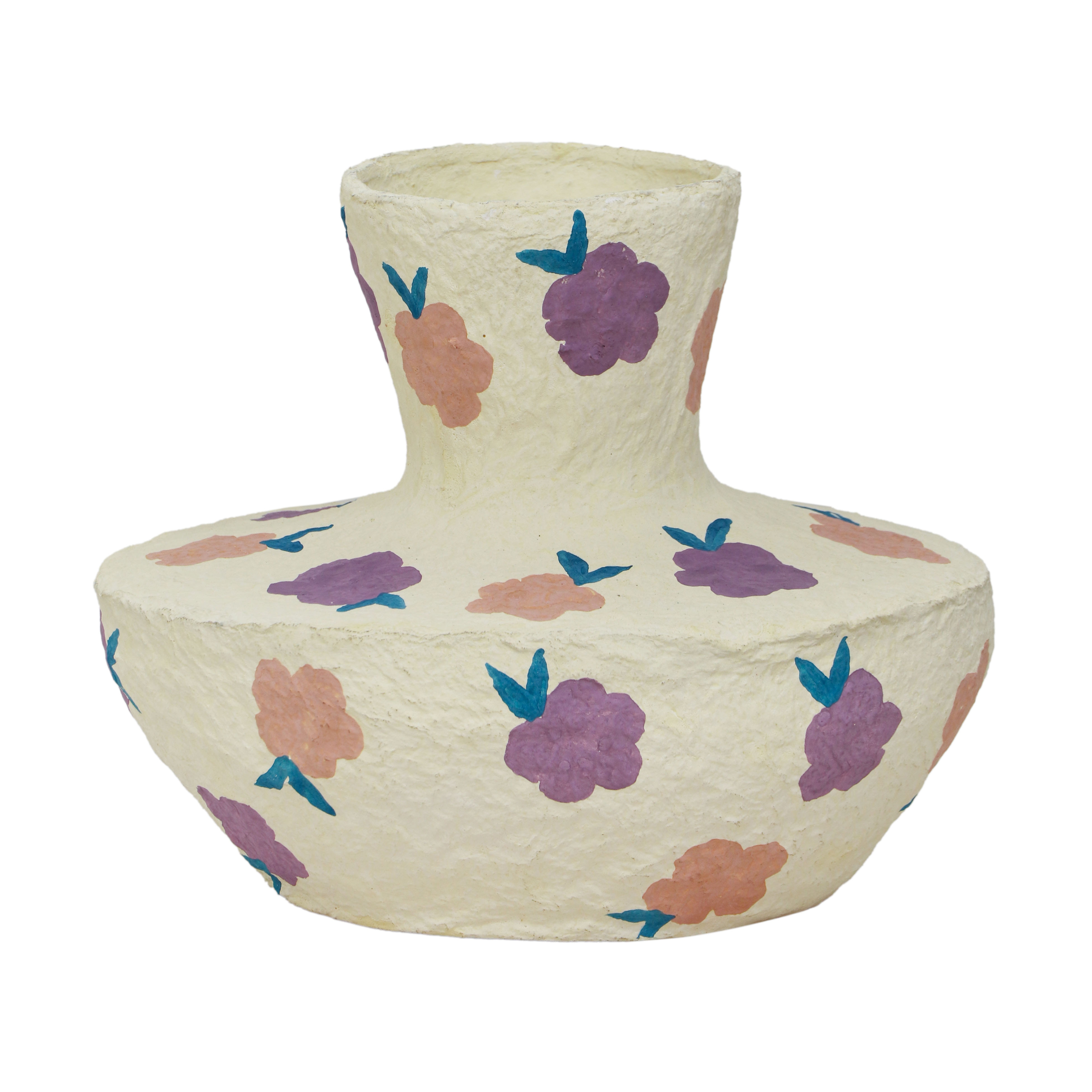 TOV Furniture Cotton Mache Spring Blossoms Vase
