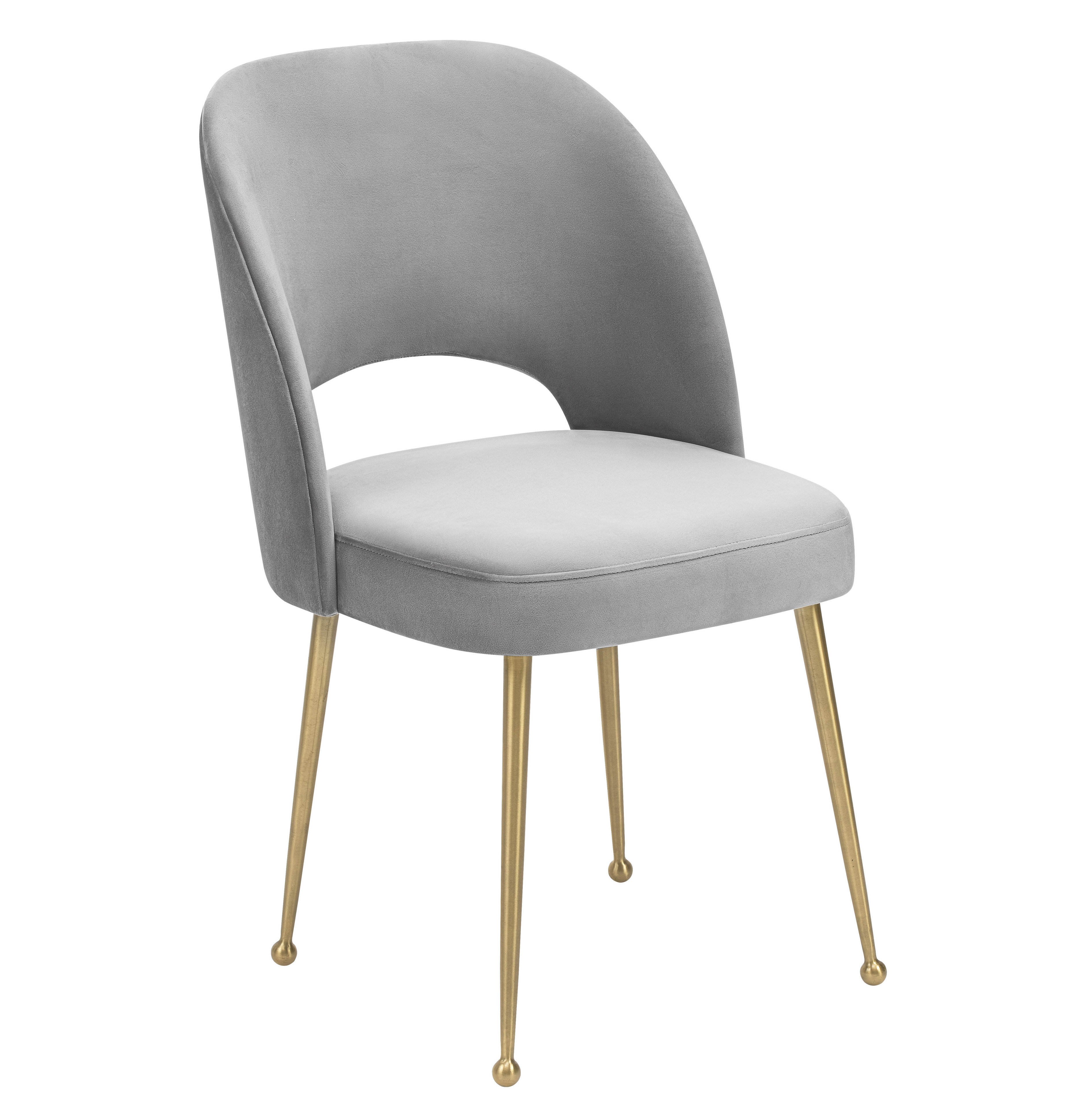 TOV Furniture Swell Light Grey Chair