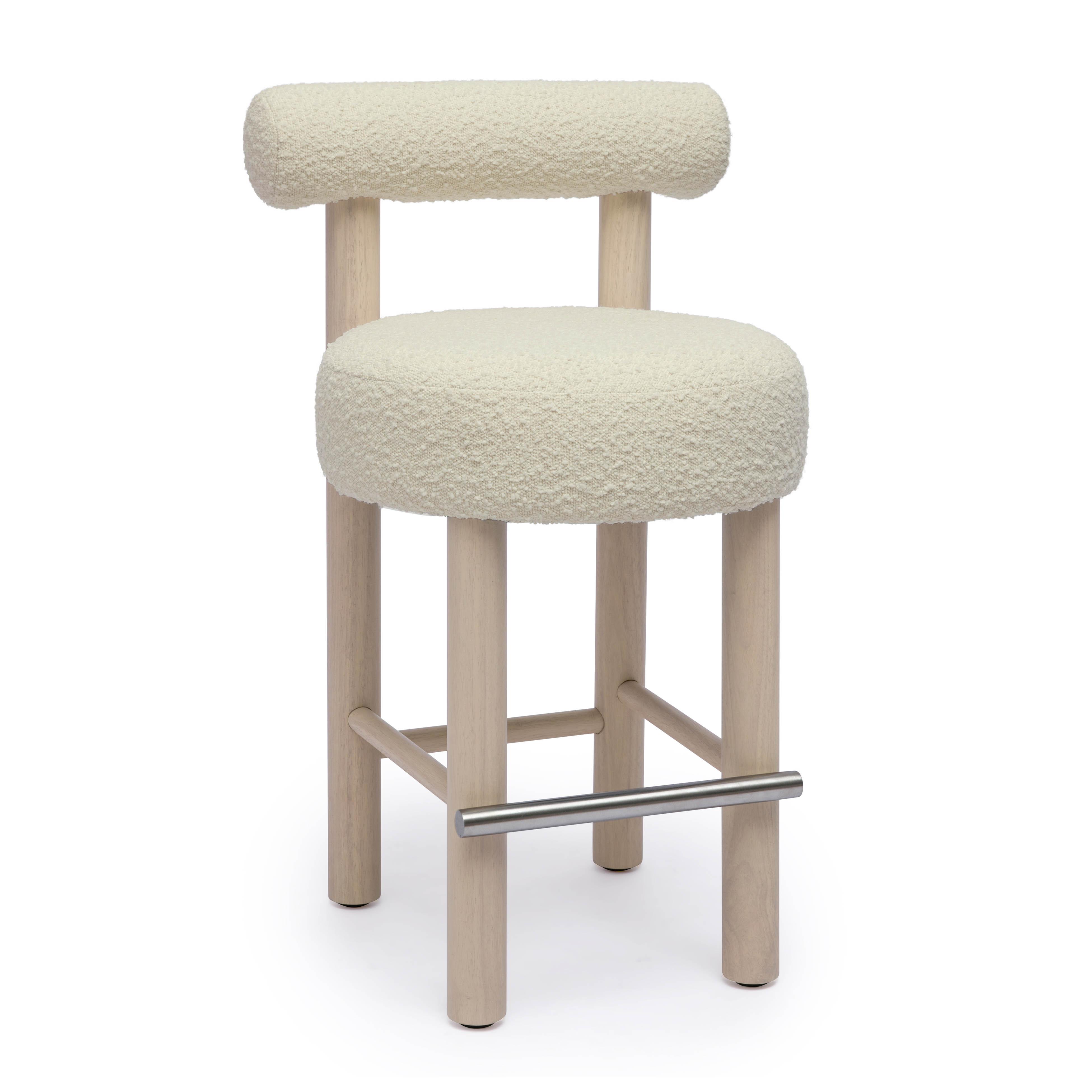 TOV Furniture Carmel Cream Counter Stool