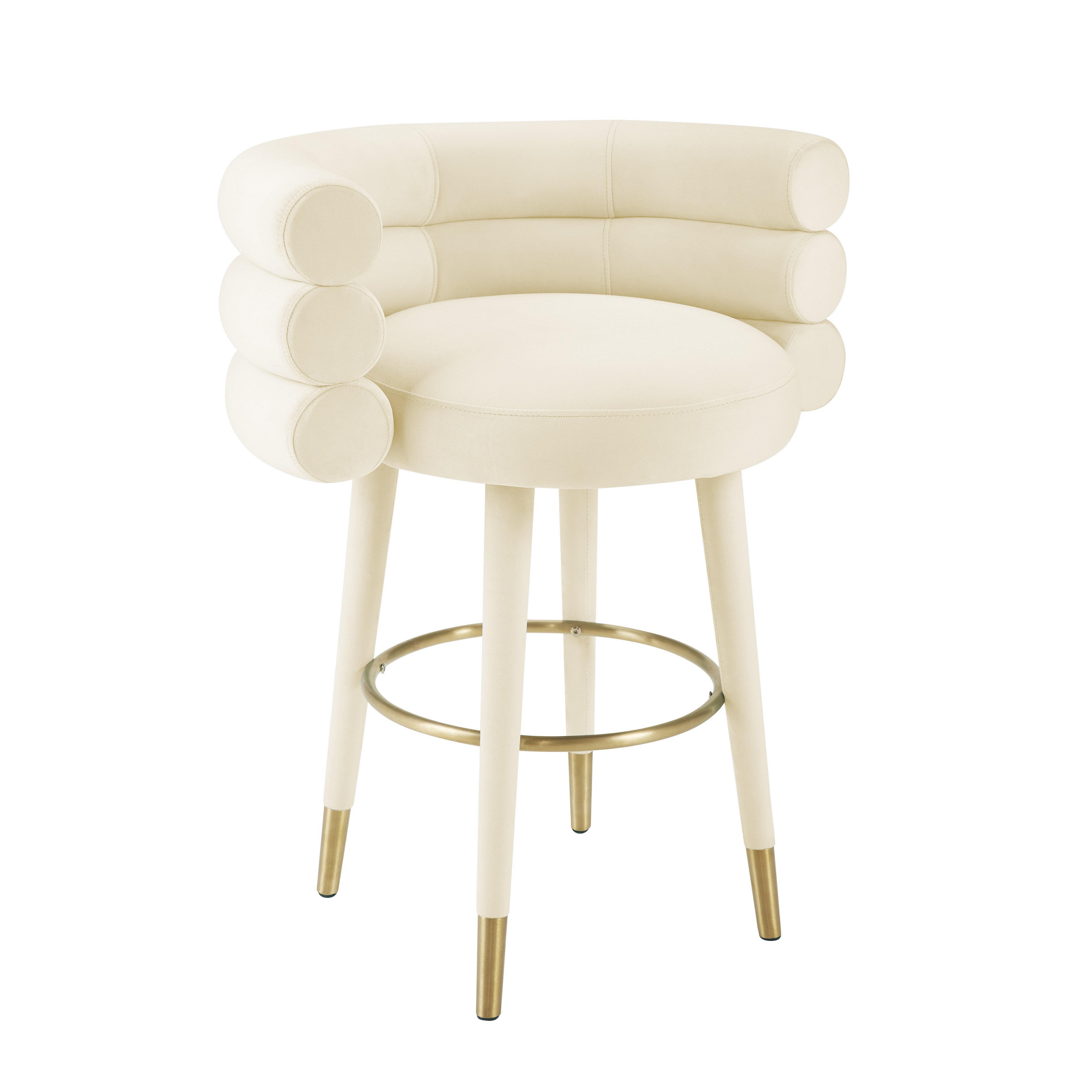 TOV Furniture Betty Cream Counter Stool