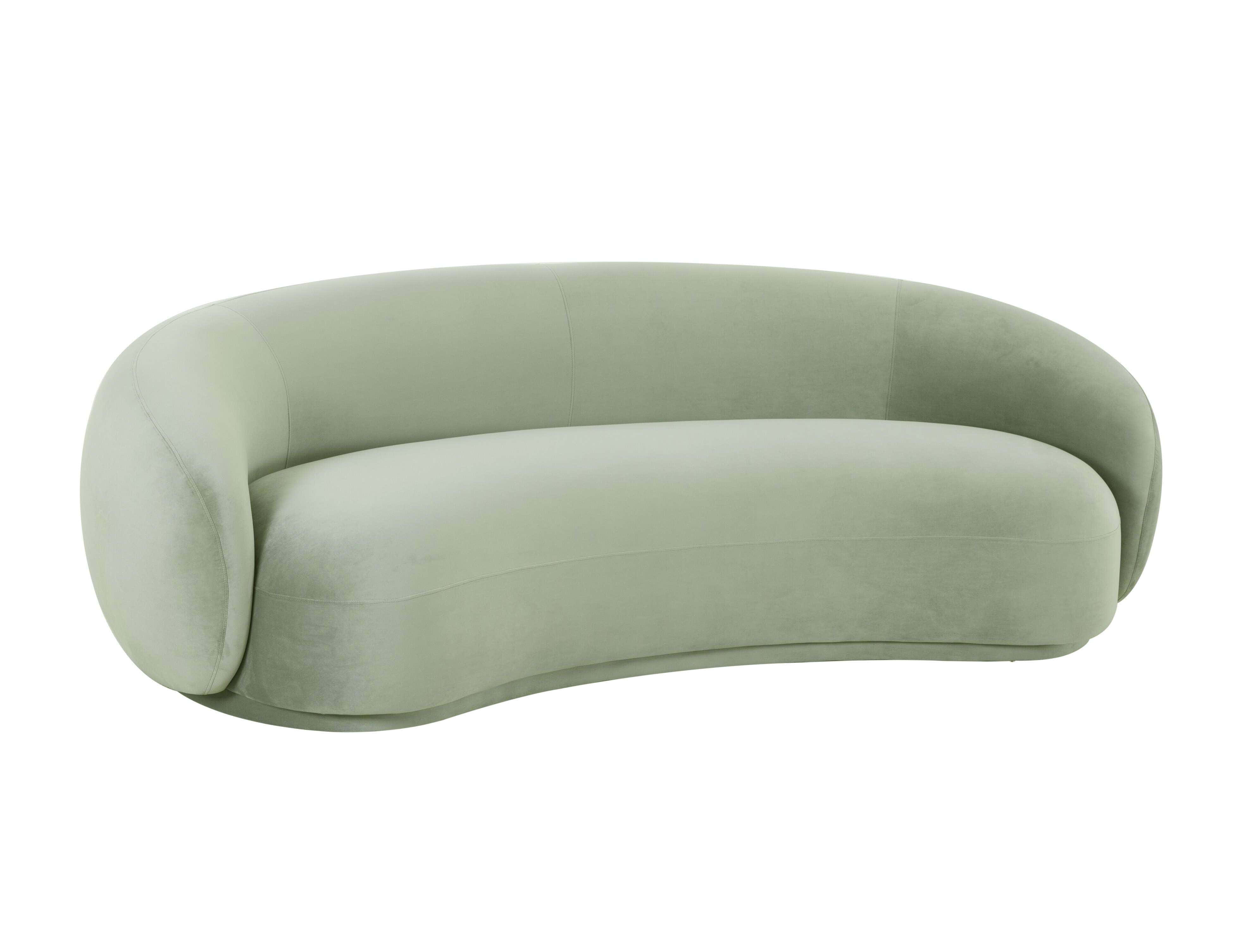 TOV Furniture Kendall Moss Green Sofa