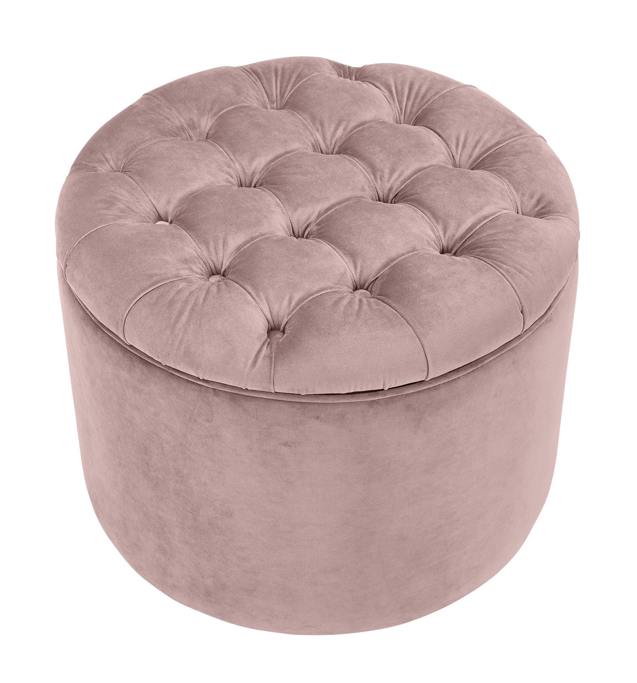 TOV Furniture Queen Blush Storage Ottoman