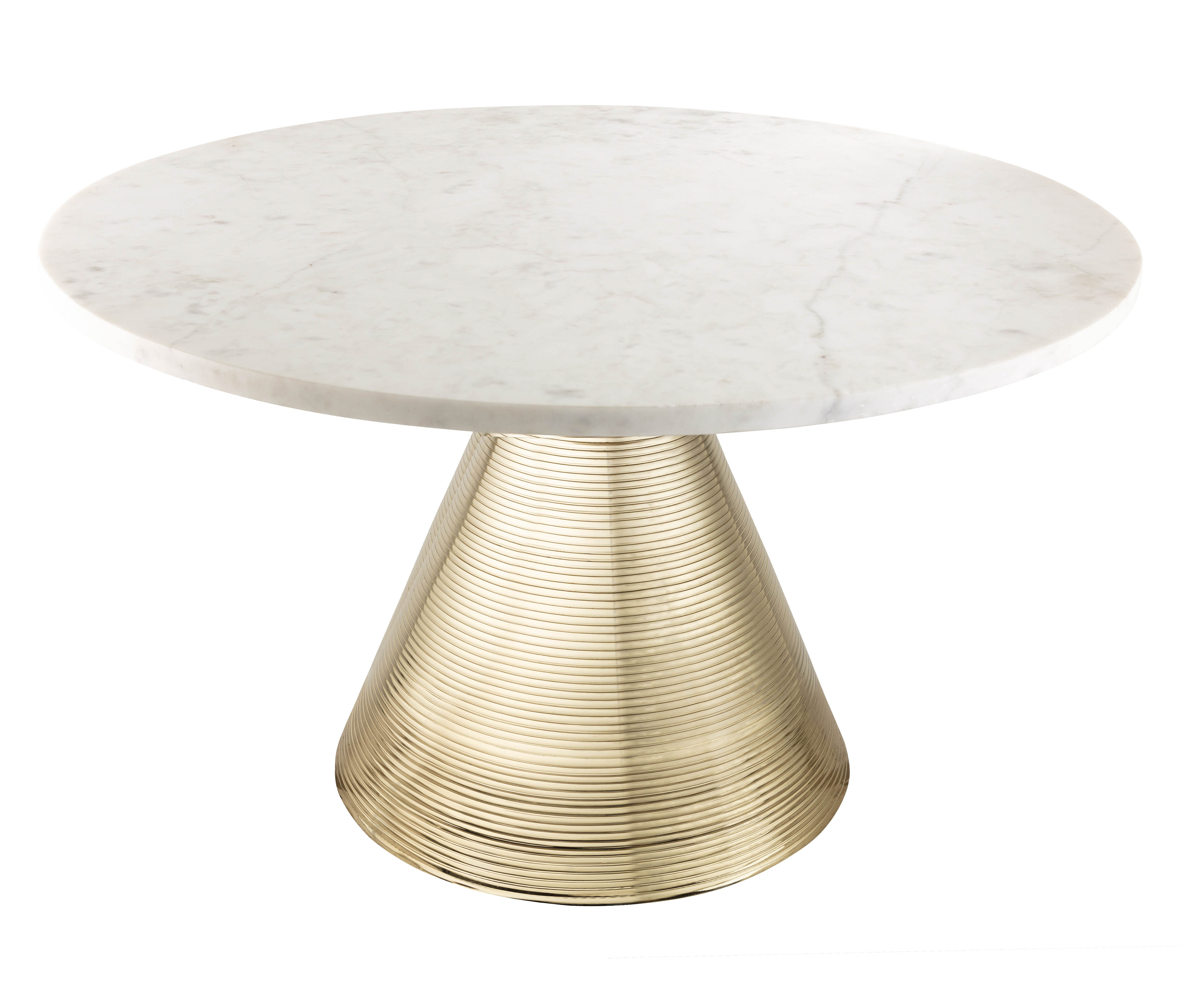 TOV Furniture Tempo White Gold Coffee Table