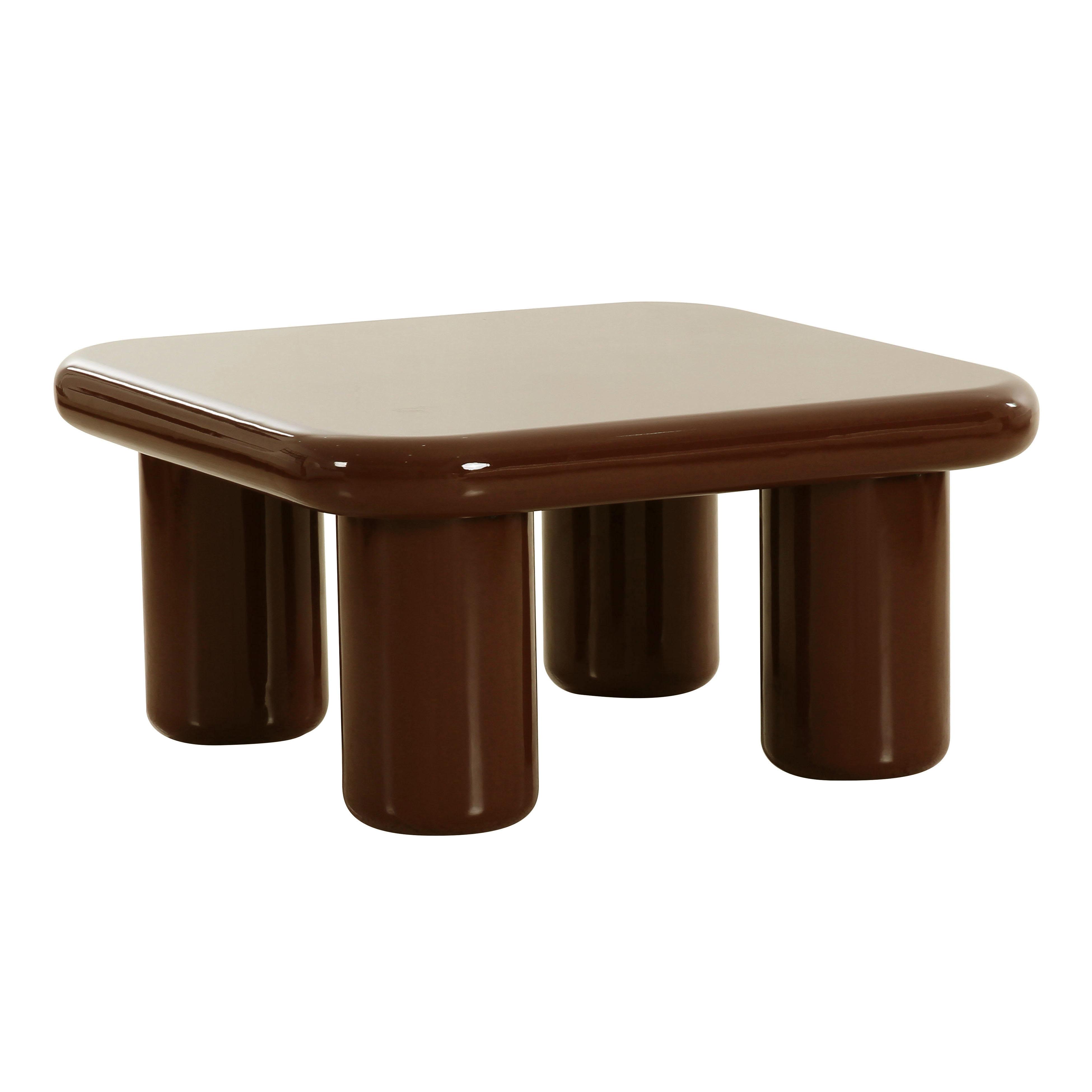 TOV Furniture Memphis Chocolate Brown Coffee Table