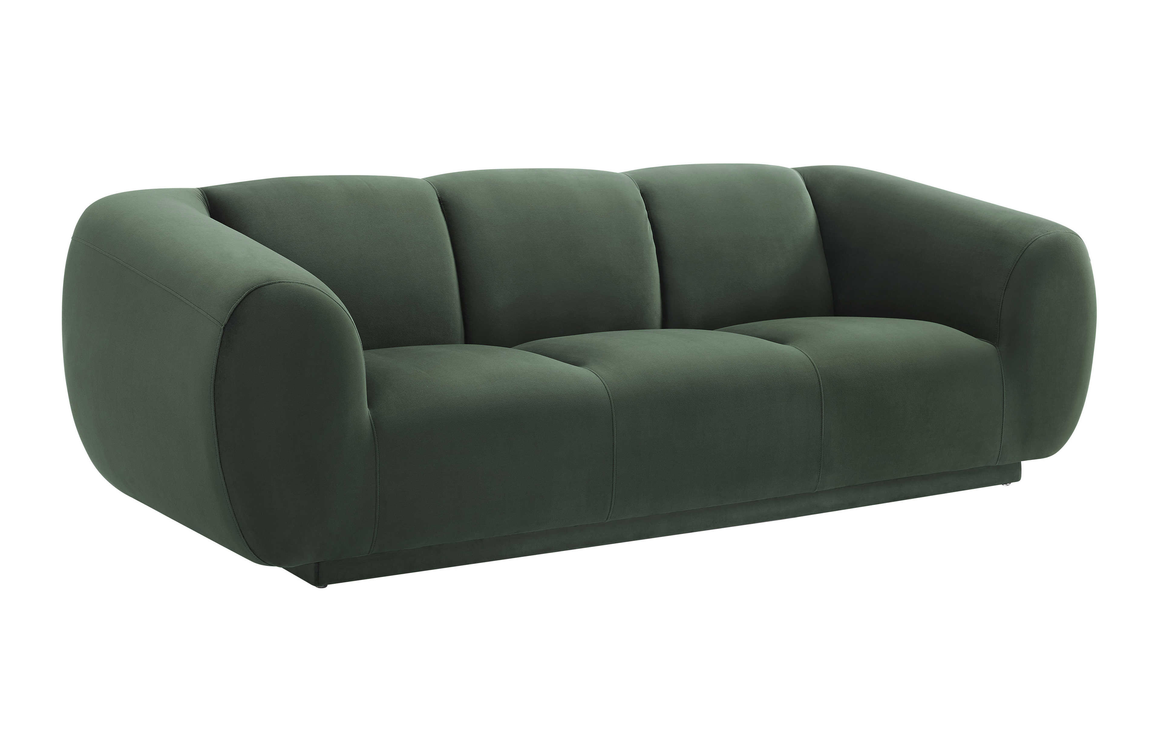 TOV Furniture Emmet Forest Green Sofa