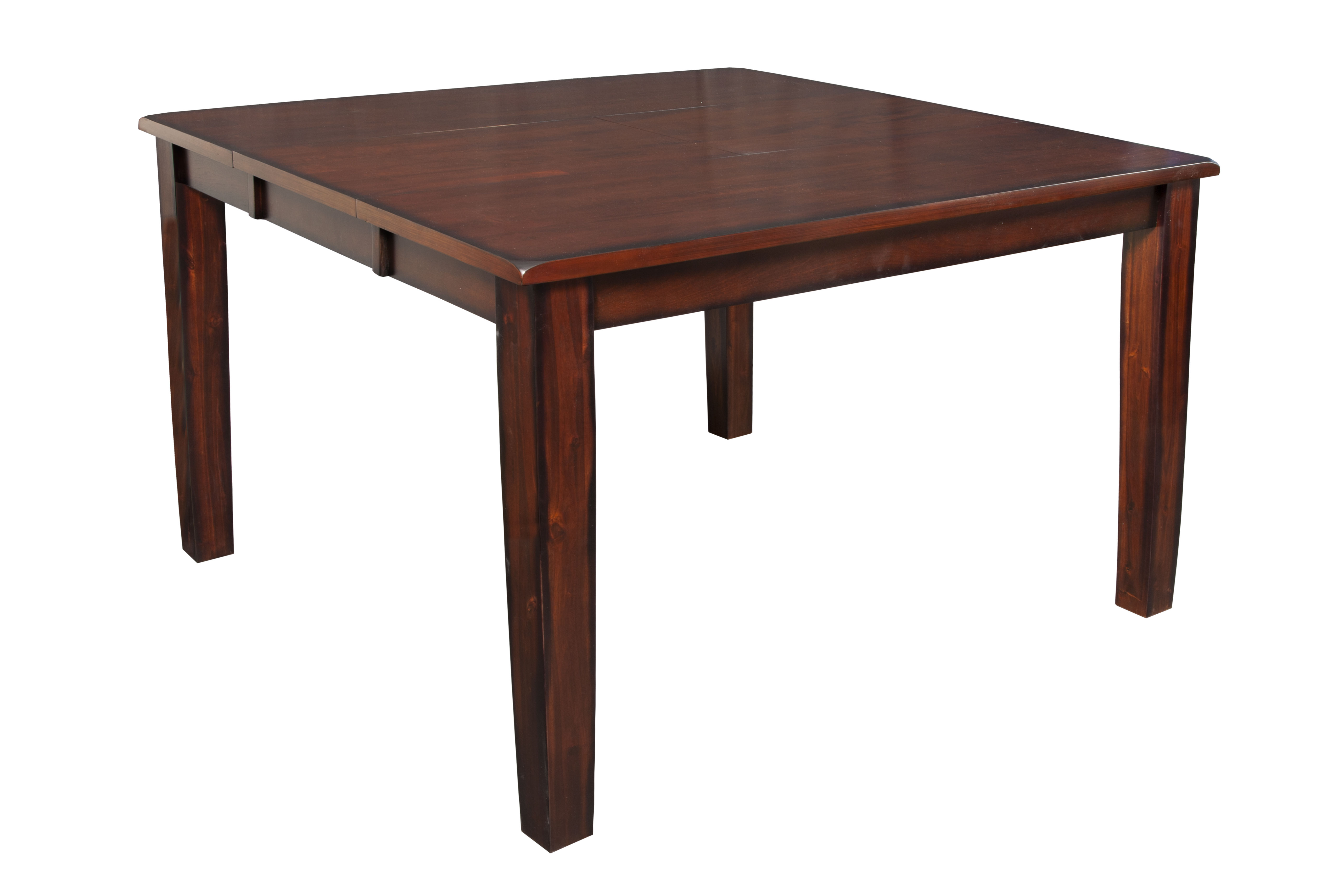 Vilo Home Tuscan Hills Brown 54 Inch Butterfly Leaf Counter Height Table