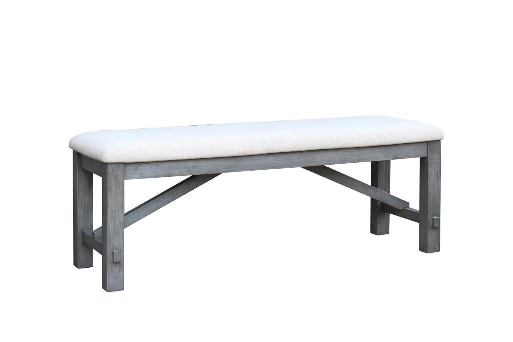 Vilo Home Shelter Cove Gray Beige Bench
