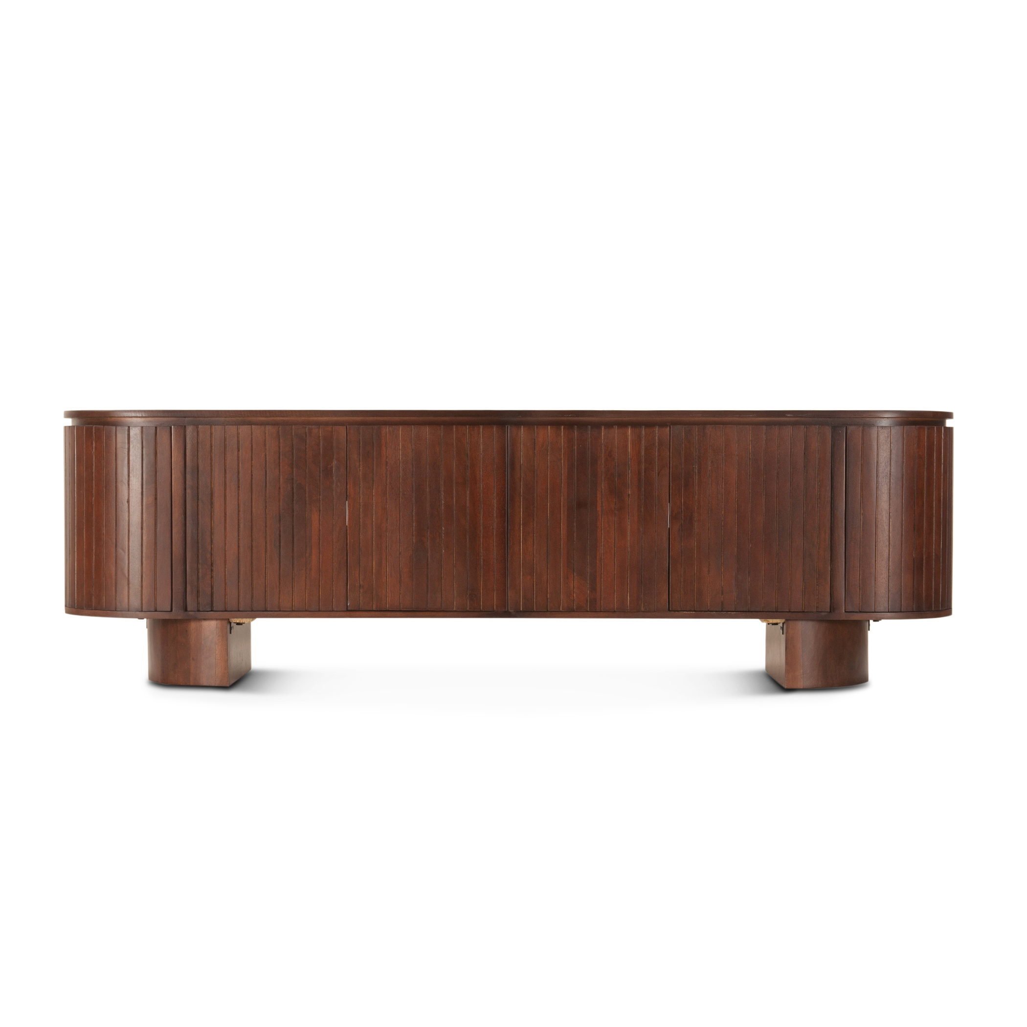 World Interiors Athens Dark Brown 79 inch Media Cabinet