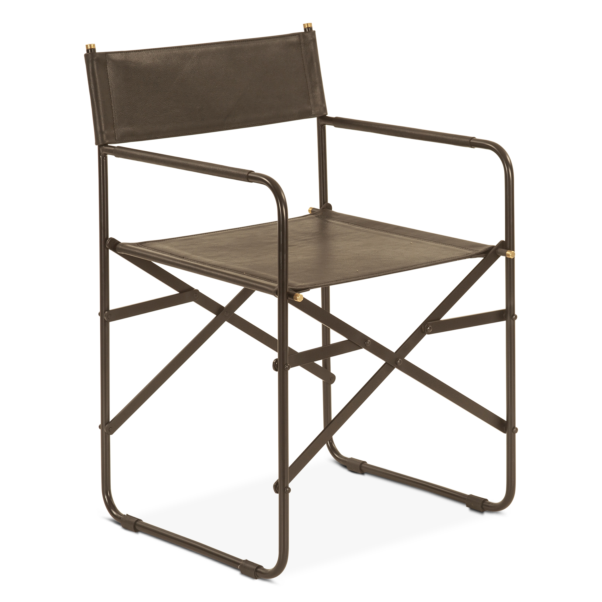 World Interiors Lund Black Directors Chair