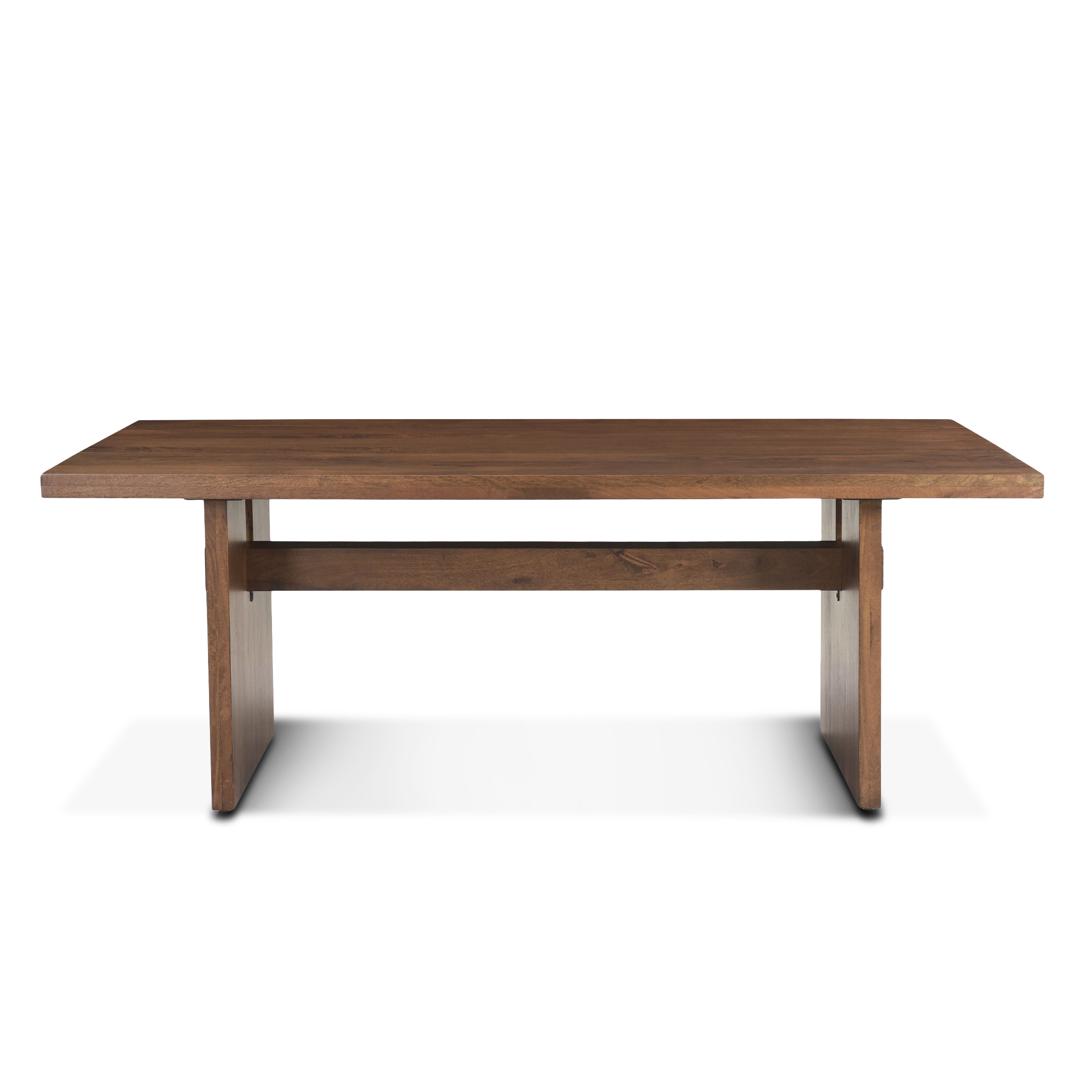 World Interiors Manhattan Brown Gold Dining Table