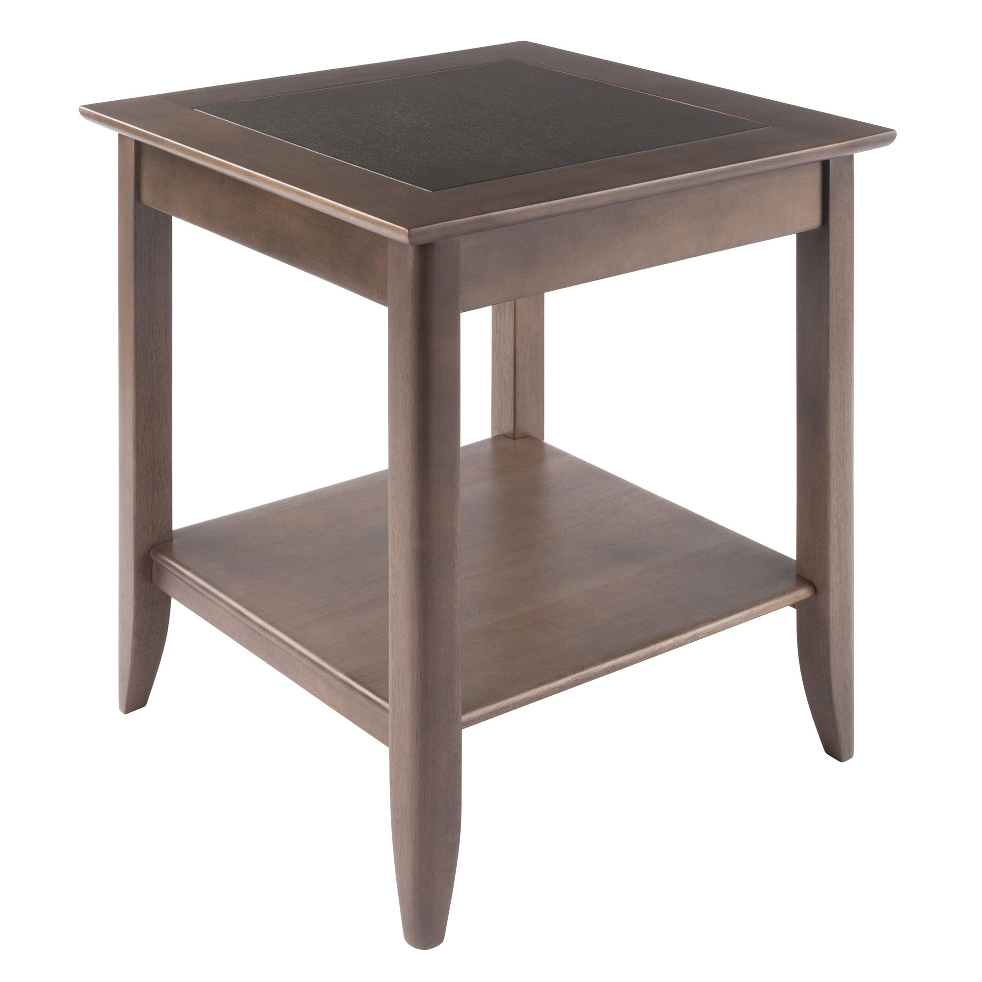 Winsome Santino Oyster Gray Accent Table