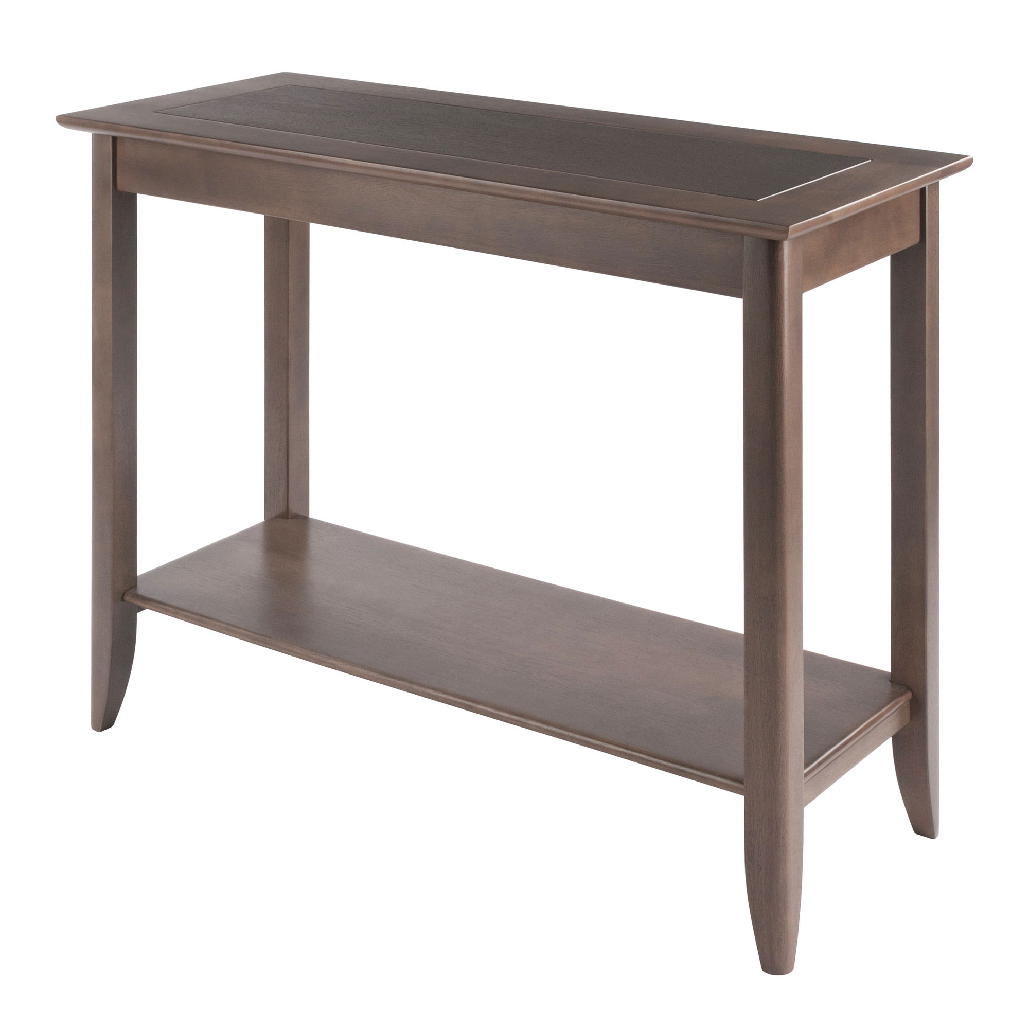 Winsome Santino Oyster Gray Console Hall Table