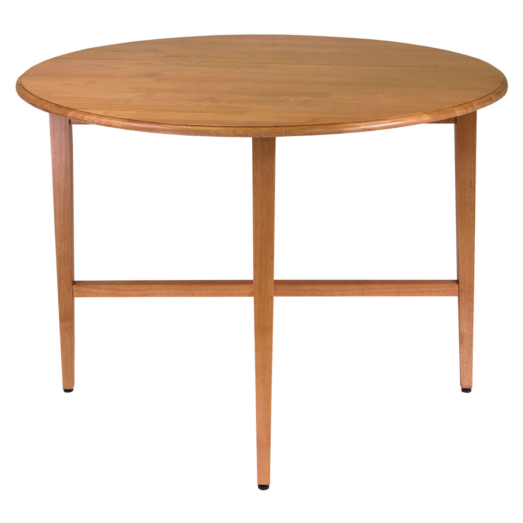 Winsome Hannah Light Oak Round Dining Table