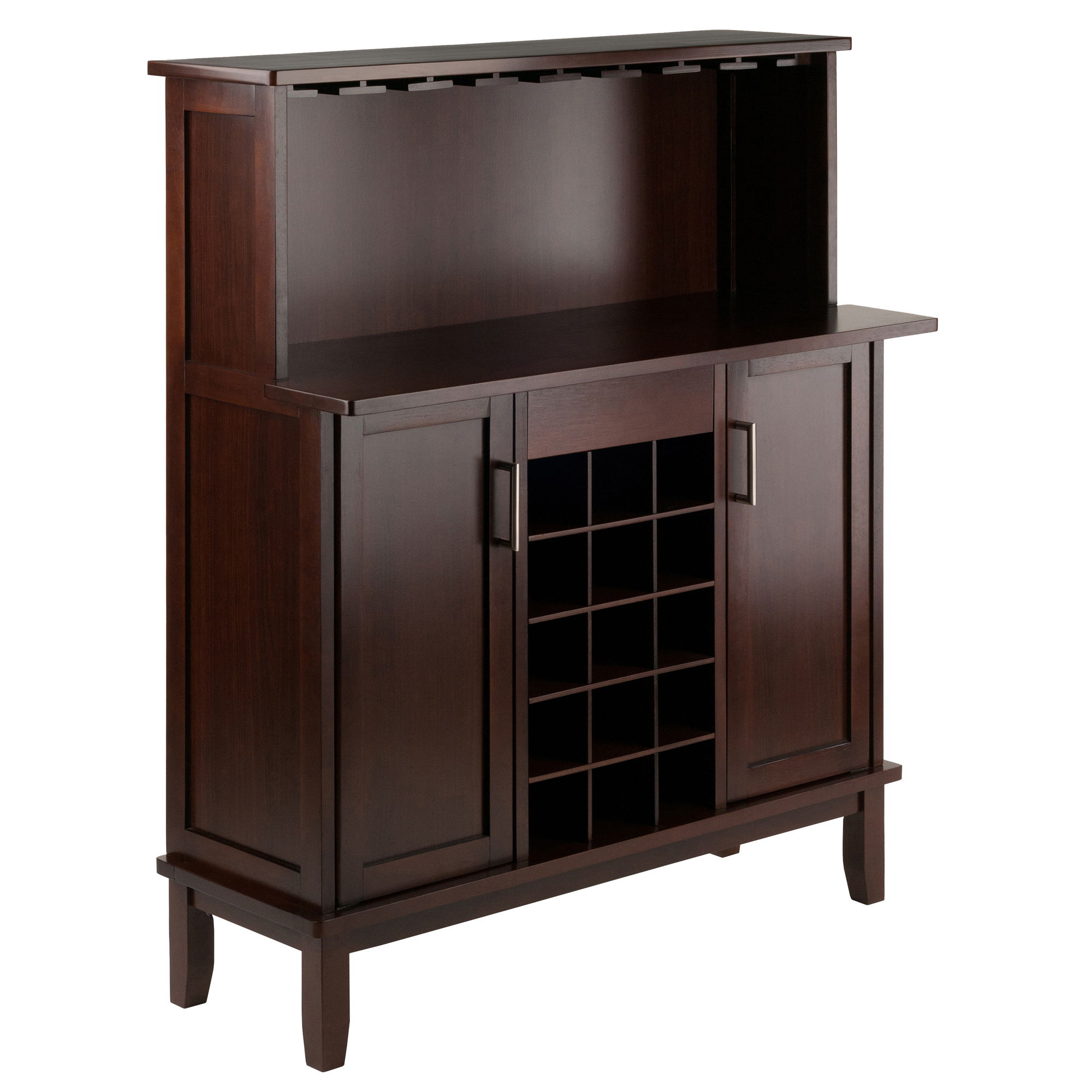 Winsome Beynac Cappuccino Wine Bar WNS-40339 Winsome Beynac Cappuccino Wine Bar WNS-40339