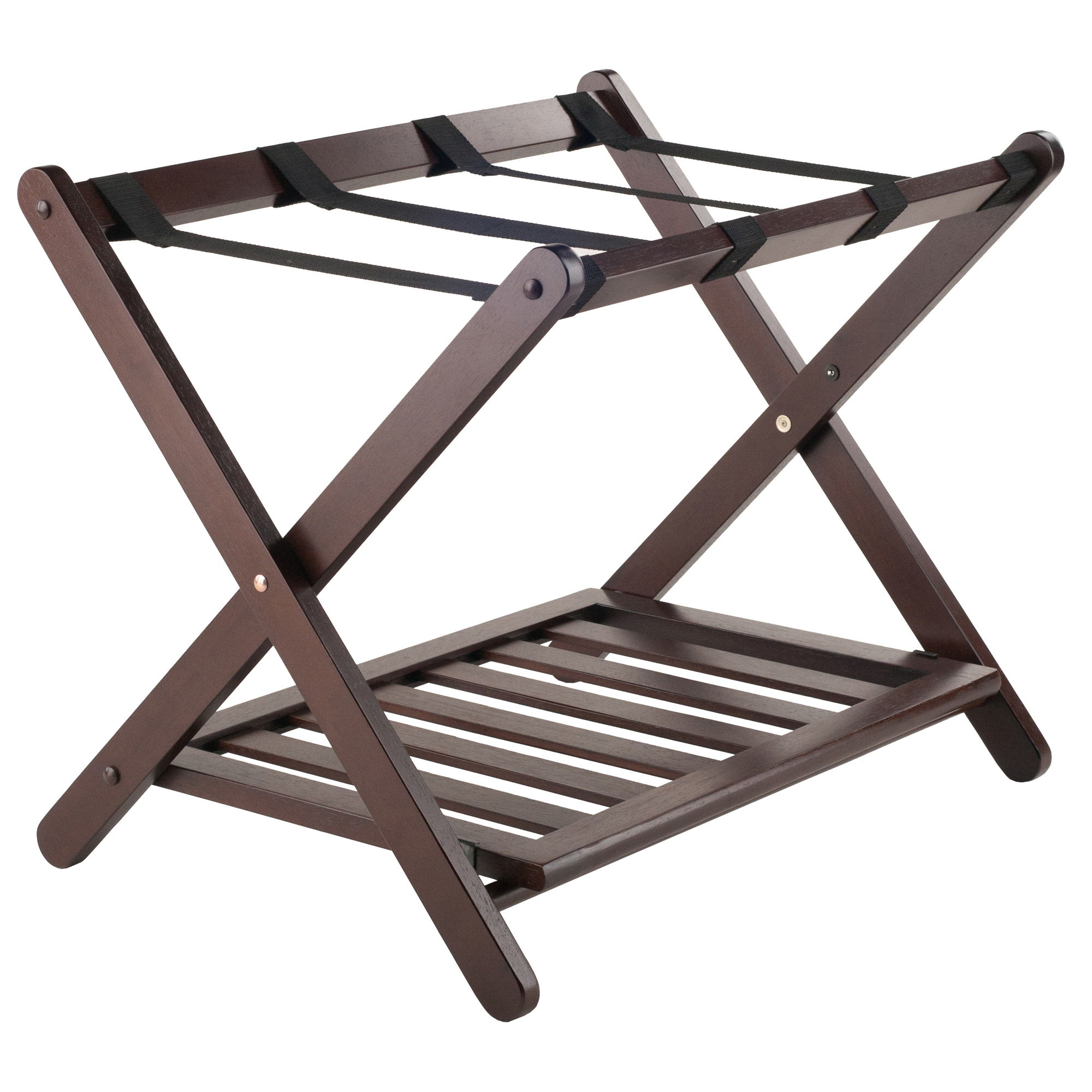Winsome Remy Cappuccino Luggage Rack