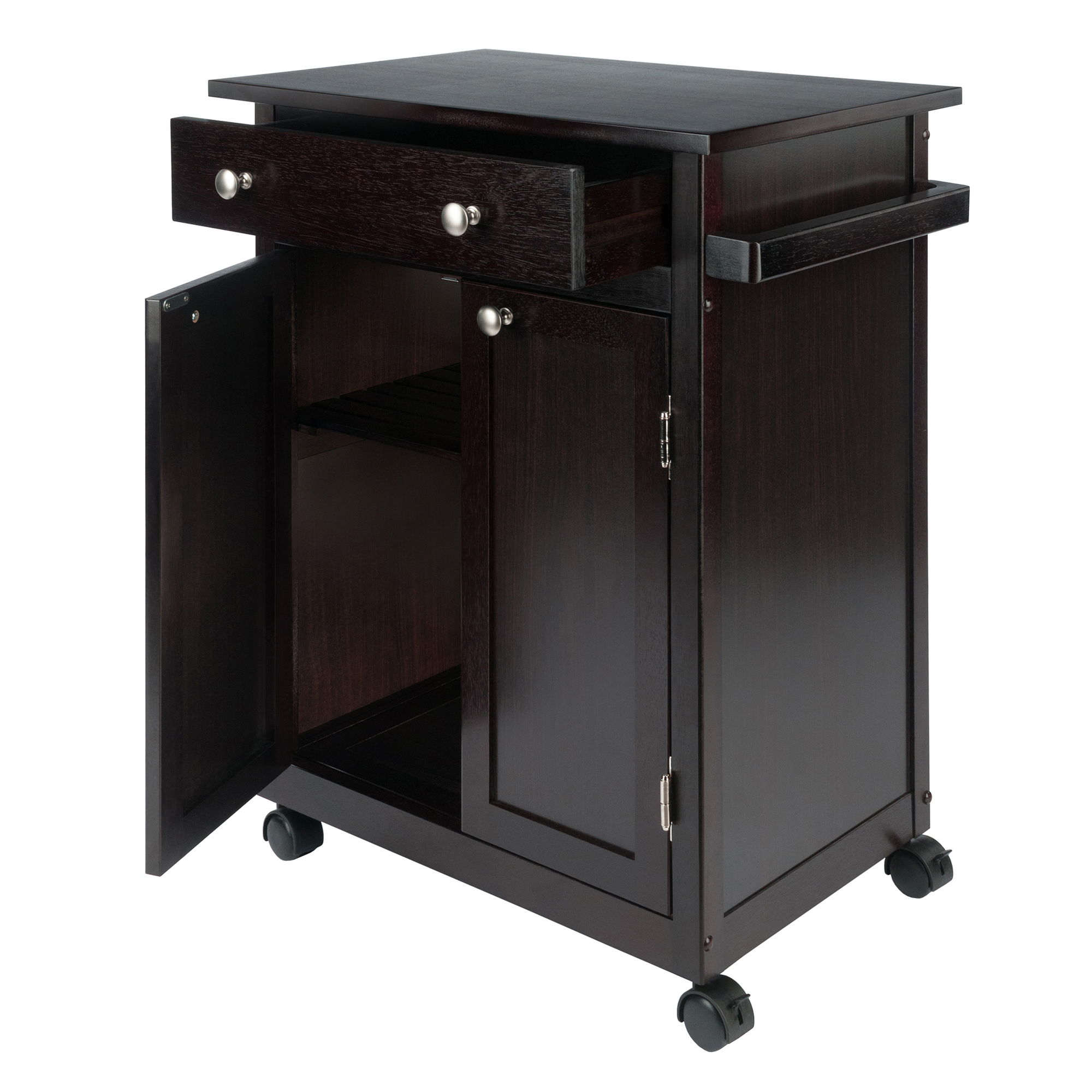 Winsome Savannah Kitchen Cart - Thumbnail 3