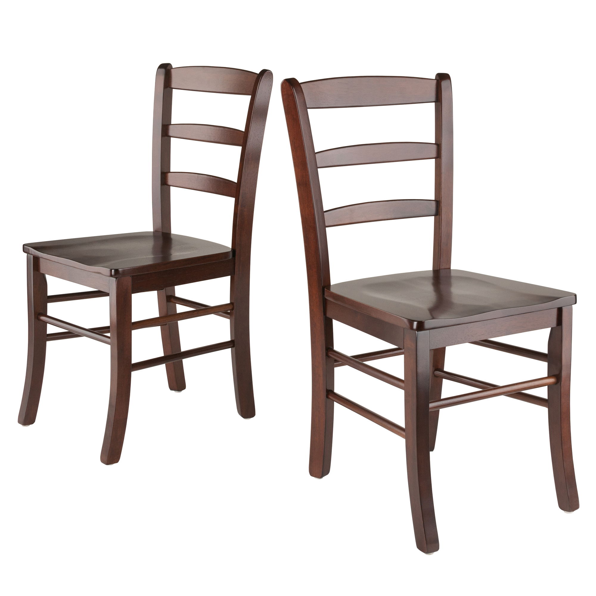 2 Winsome Benjamin Walnut Dining Chairs