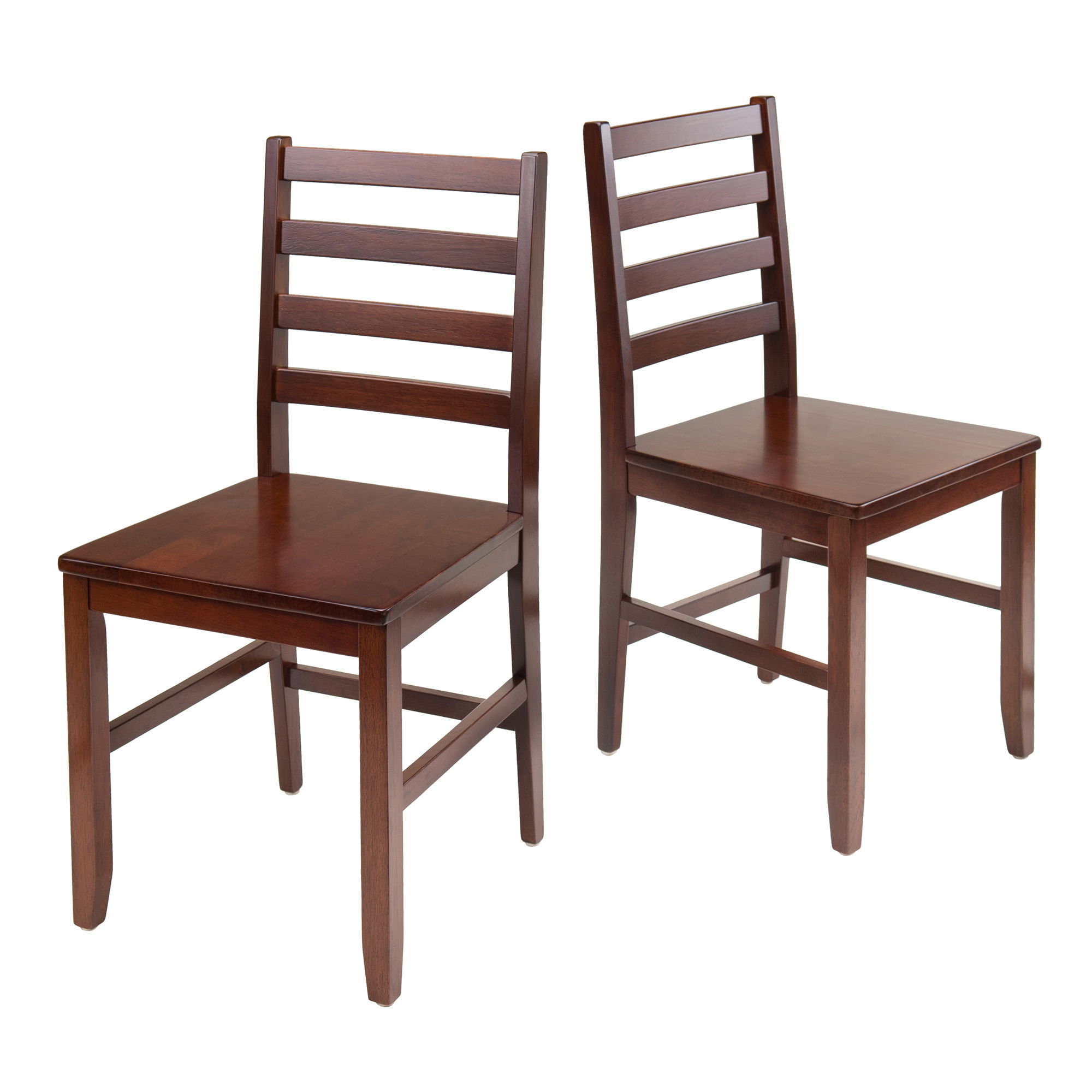 2 Winsome Hamilton Walnut Dining Chairs
