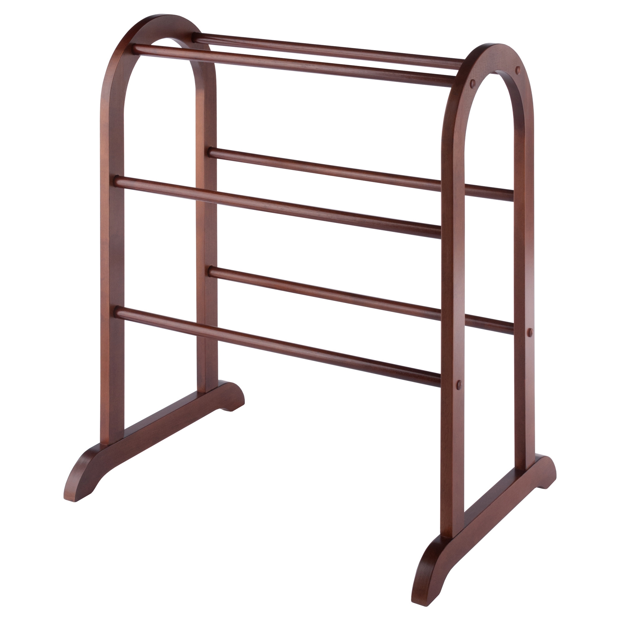 Winsome Eleanor Walnut Quilt Rack