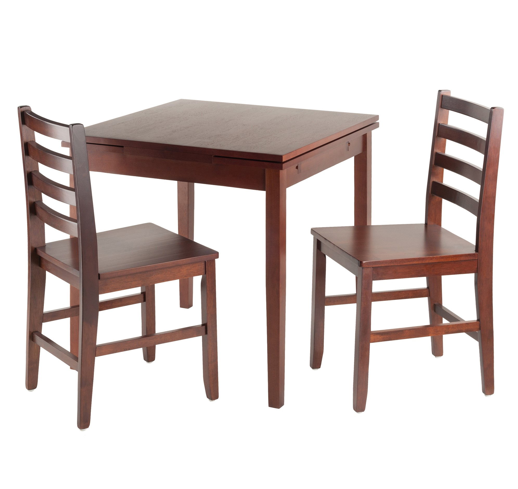 Winsome Pulman Walnut 3pc Dining Room Set