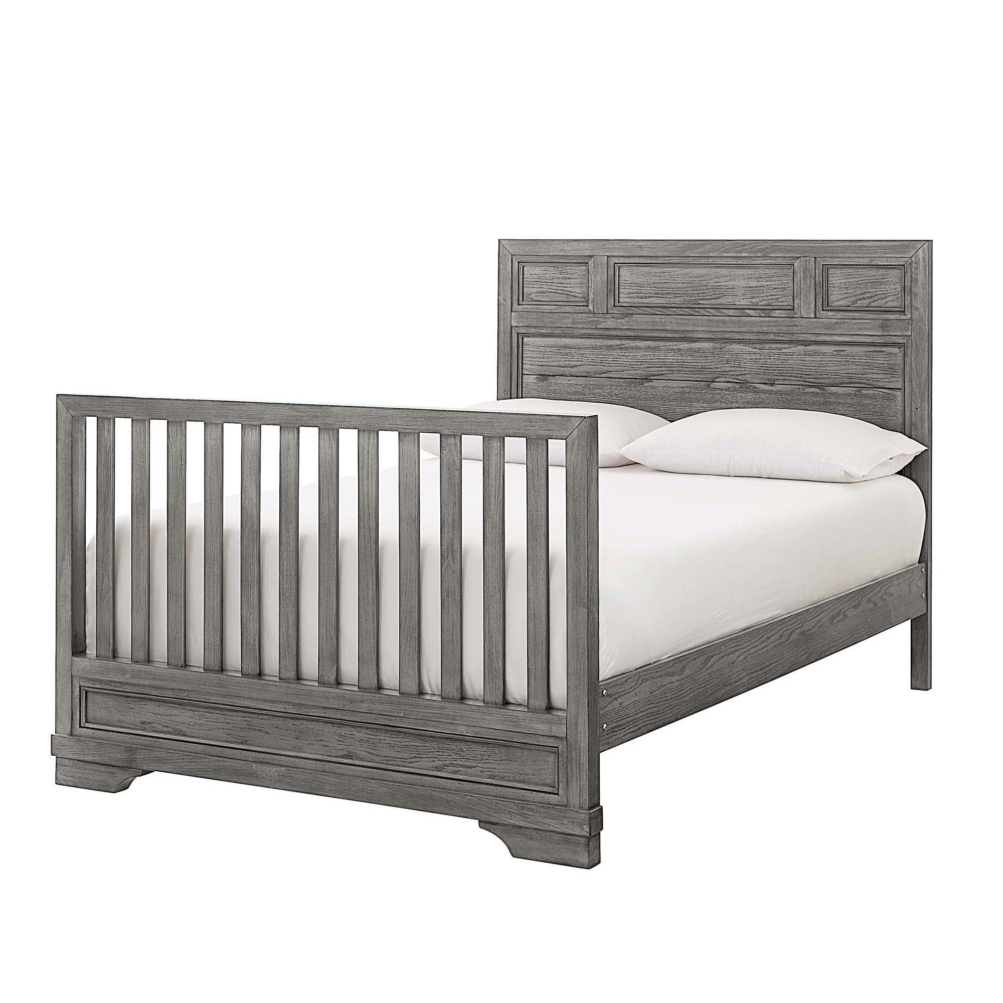 Westwood Baby Foundry Brushed Pewter Flat Top Full Bed