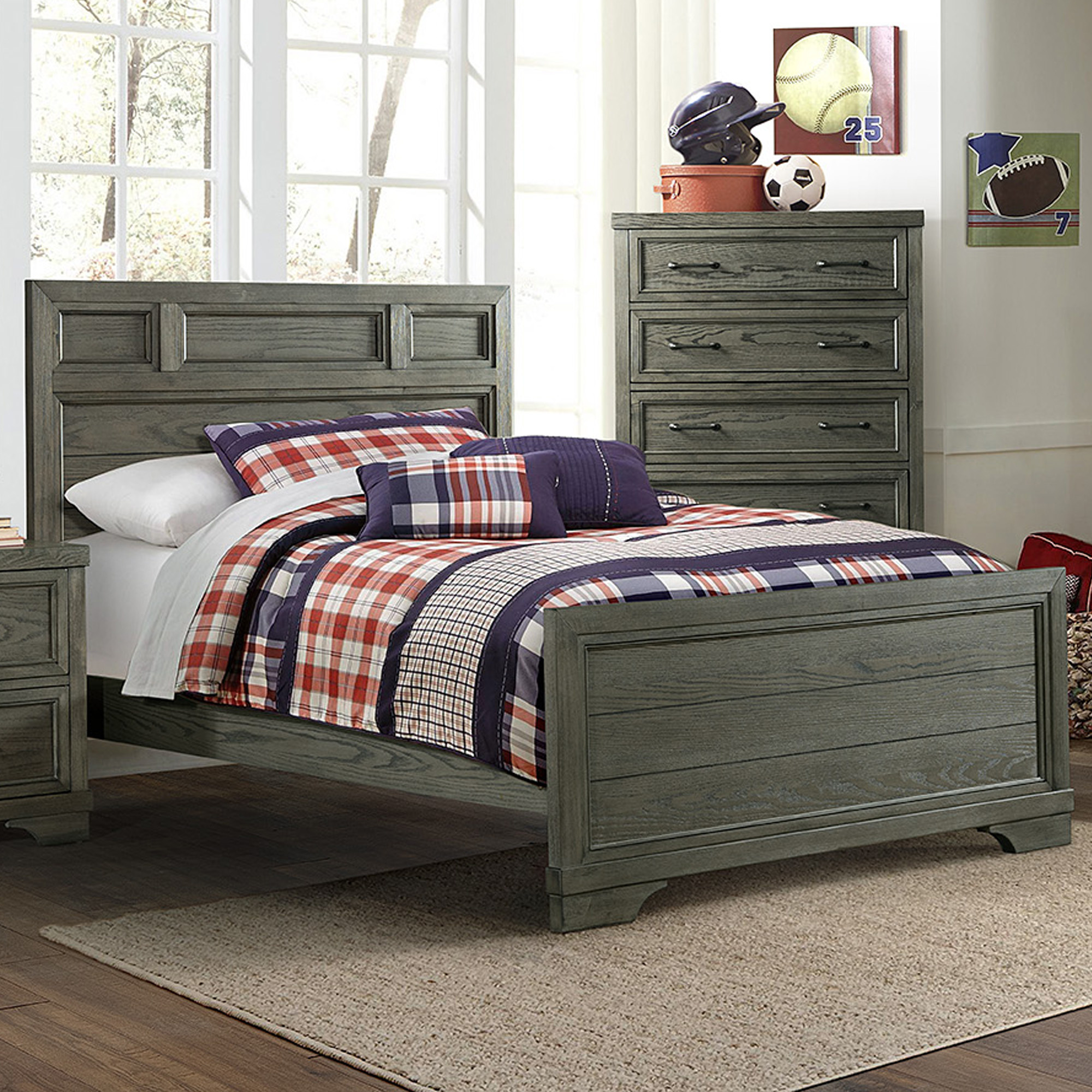 Westwood Baby Foundry Brushed Pewter Full Bed