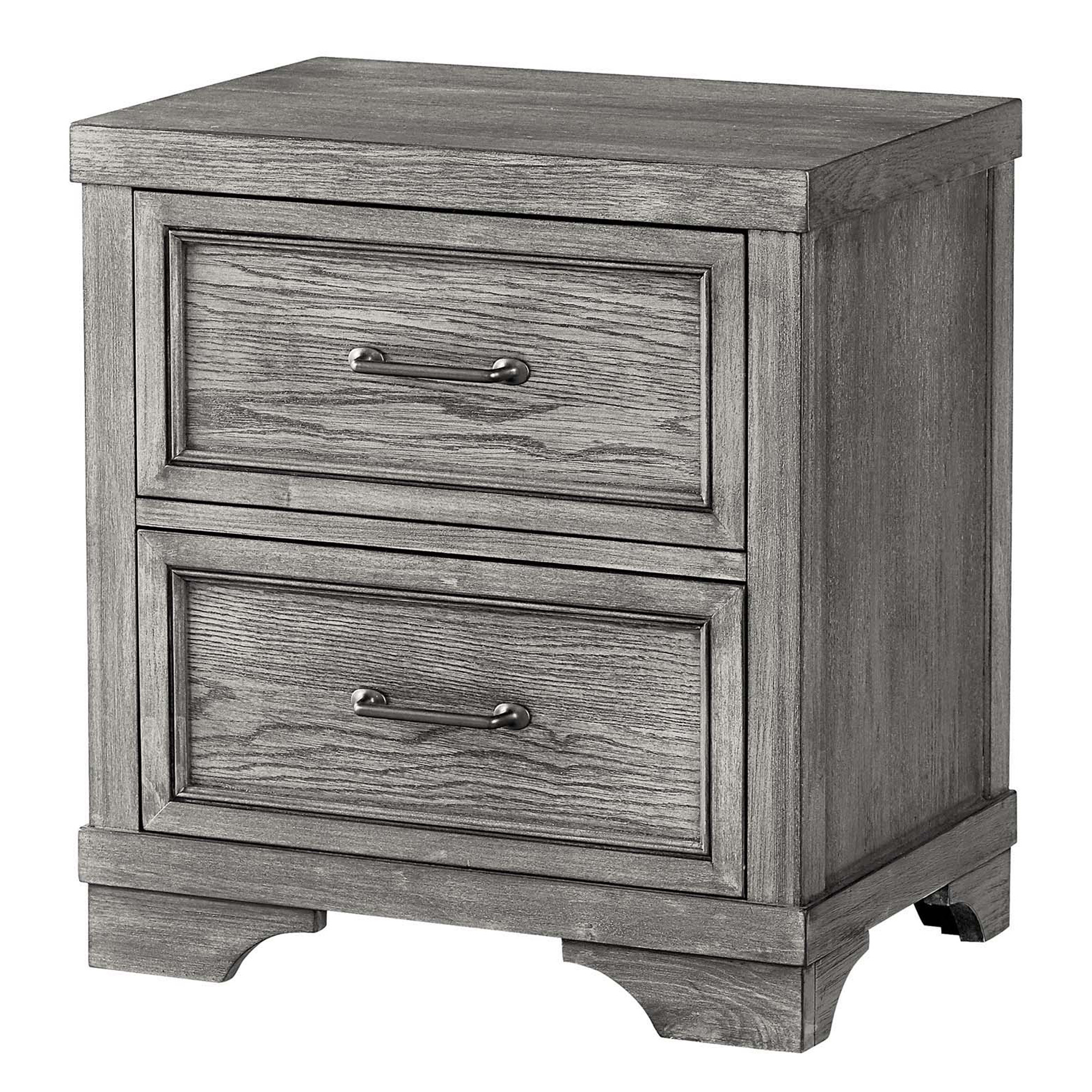 Westwood Baby Foundry Brushed Pewter Nightstand