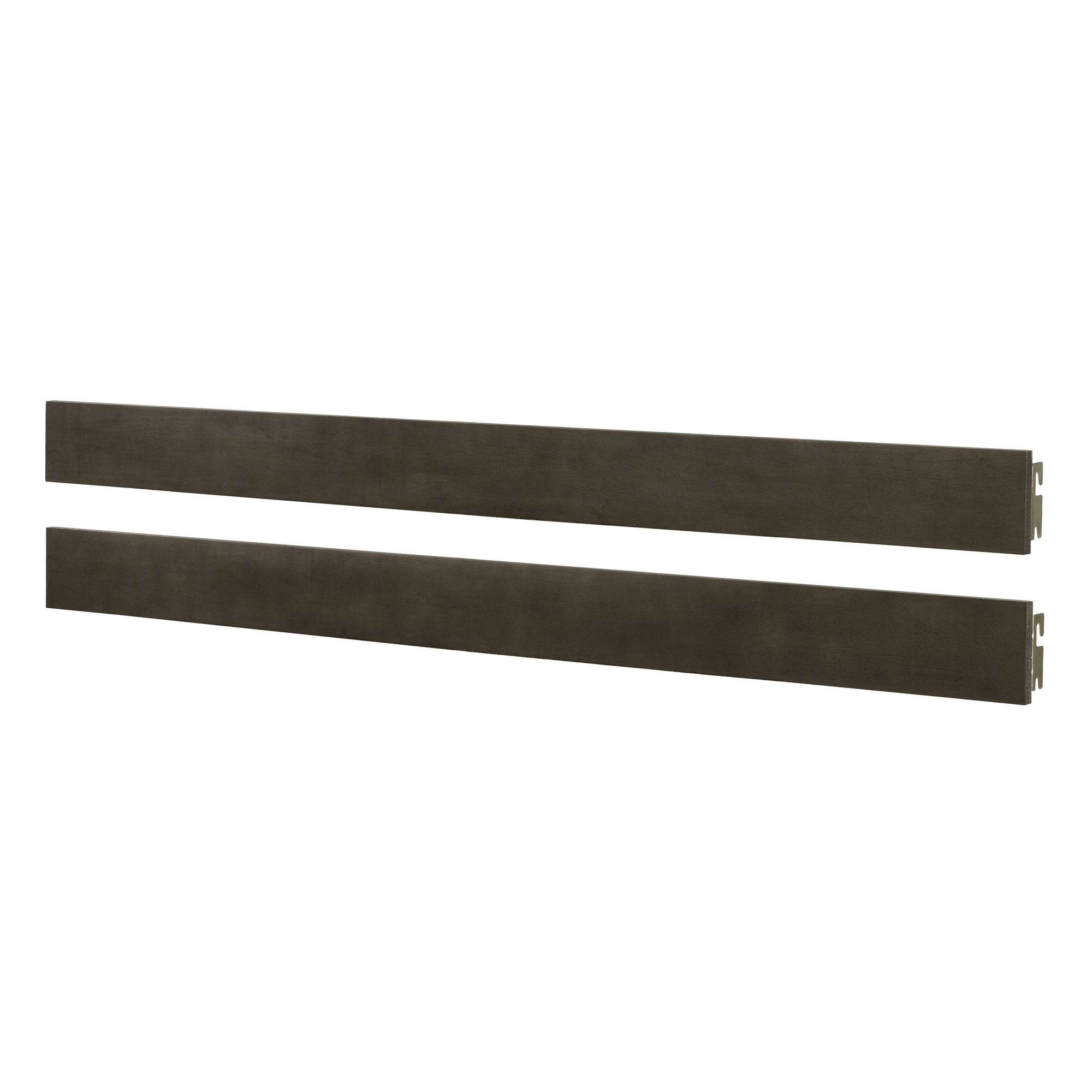 San Mateo Full Size Bed Rails | Gray