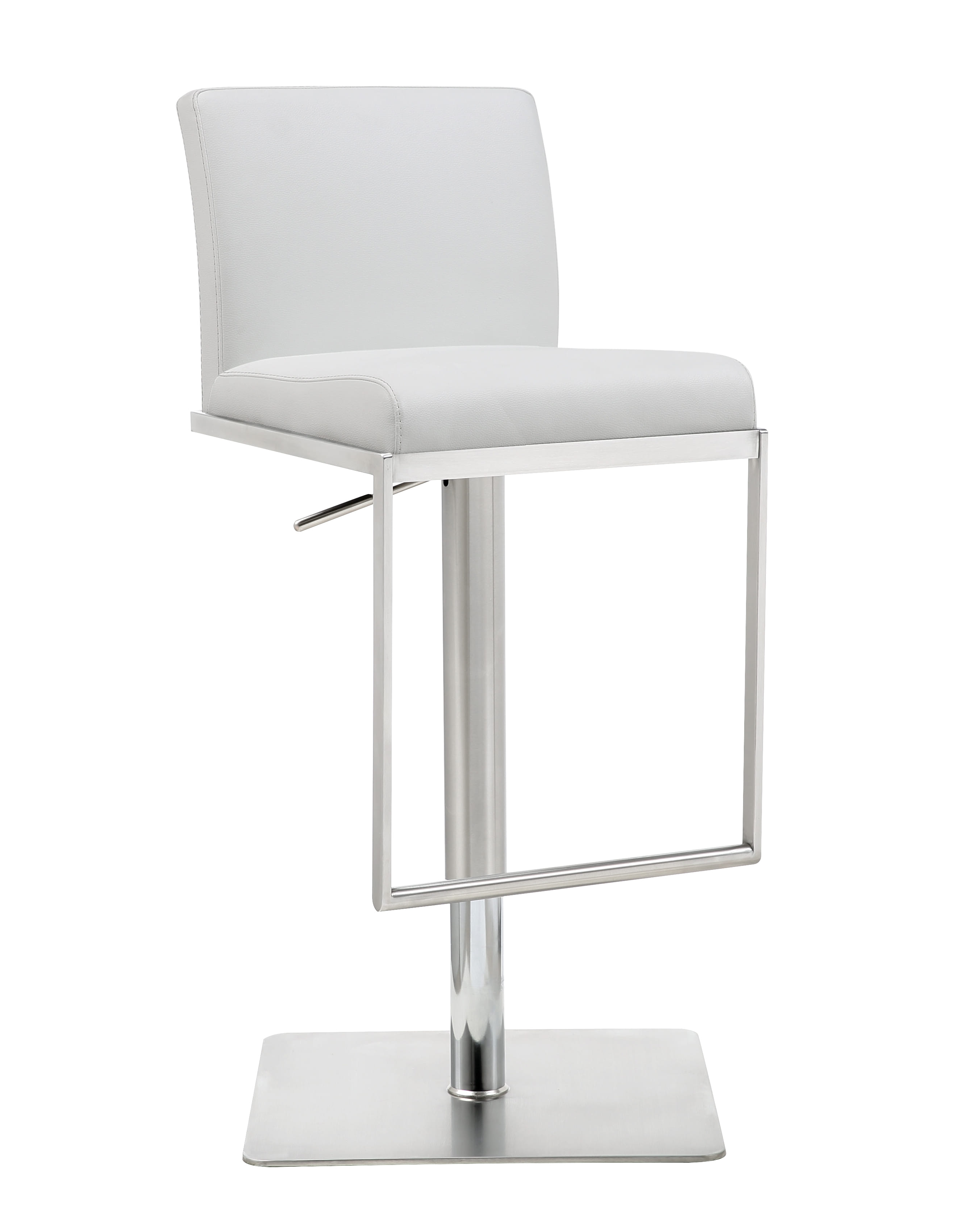 Whiteline Clay White Barstool